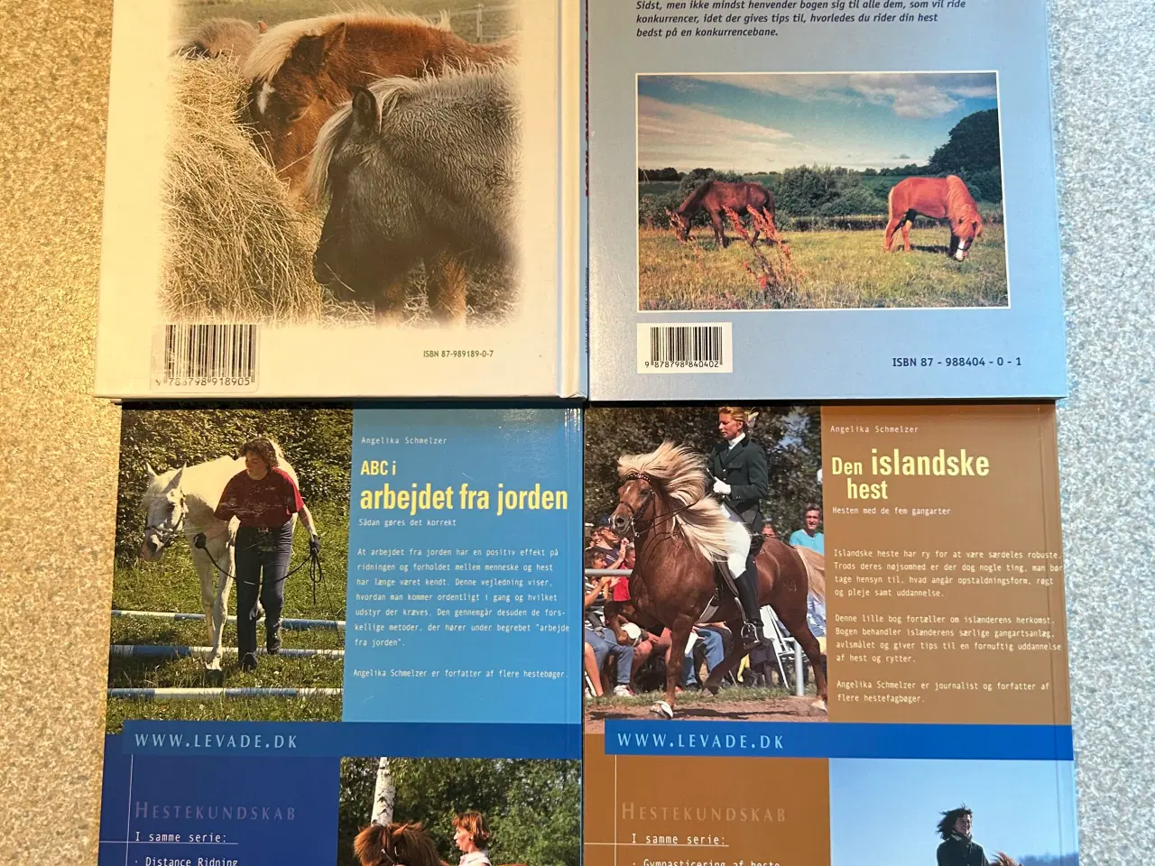 Billede 2 - 4 bøger om Islandske heste, pæne og velholdte.