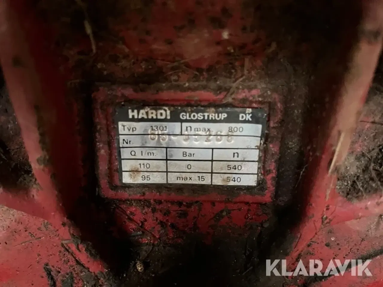 Billede 11 - Marksprøjte Hardy 1301