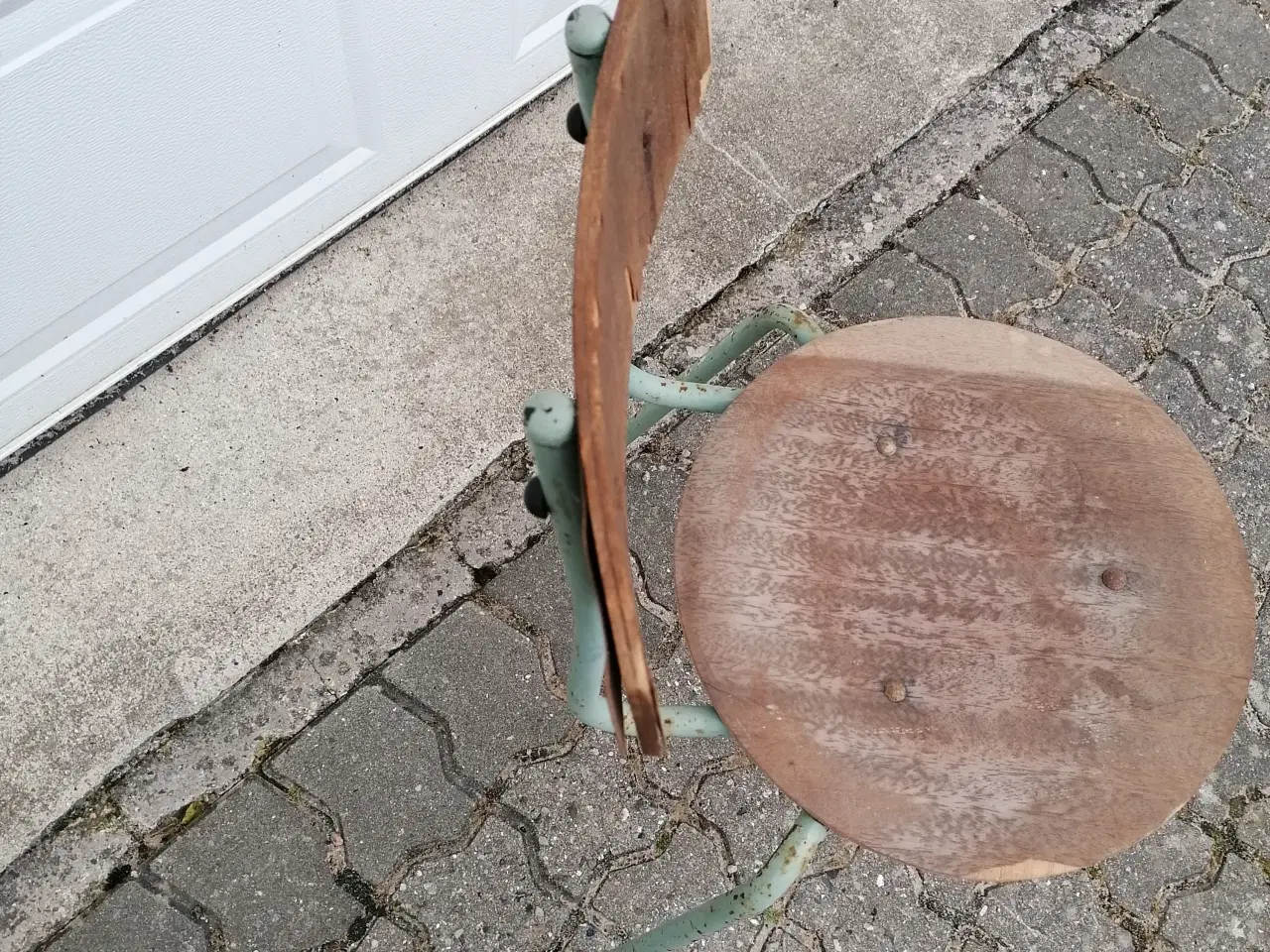 Billede 3 - Retro Køkkenstol 3 Benet