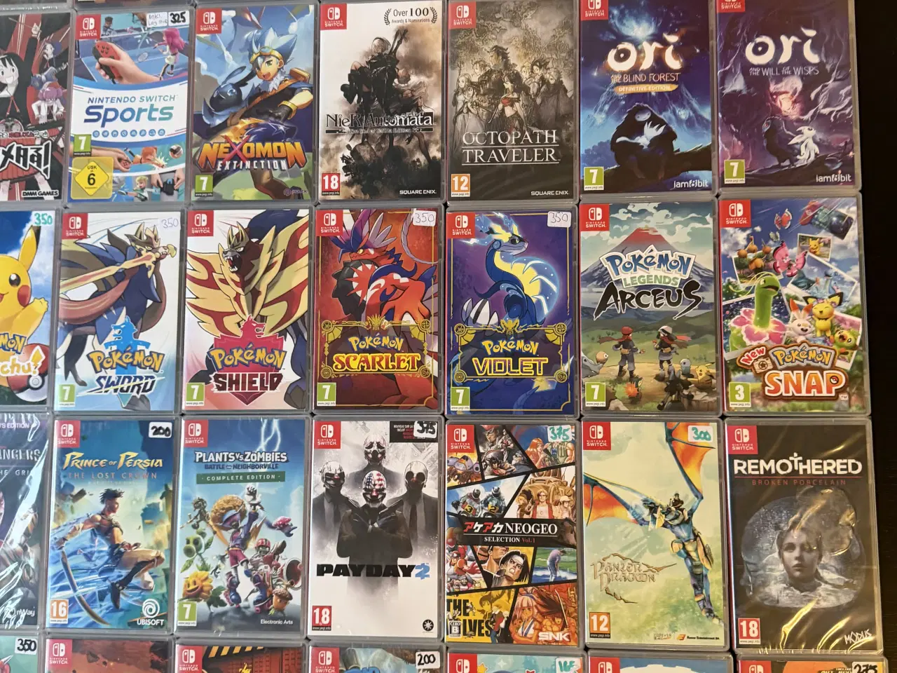 Billede 7 - Seperate Priser! 200 stk Nintendo Switch Spil