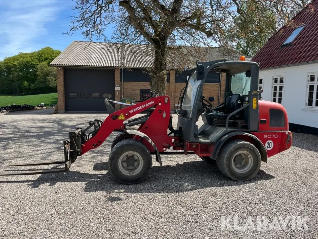 Billede 6 - Minilæsser Weidemann 2070 LP CX50