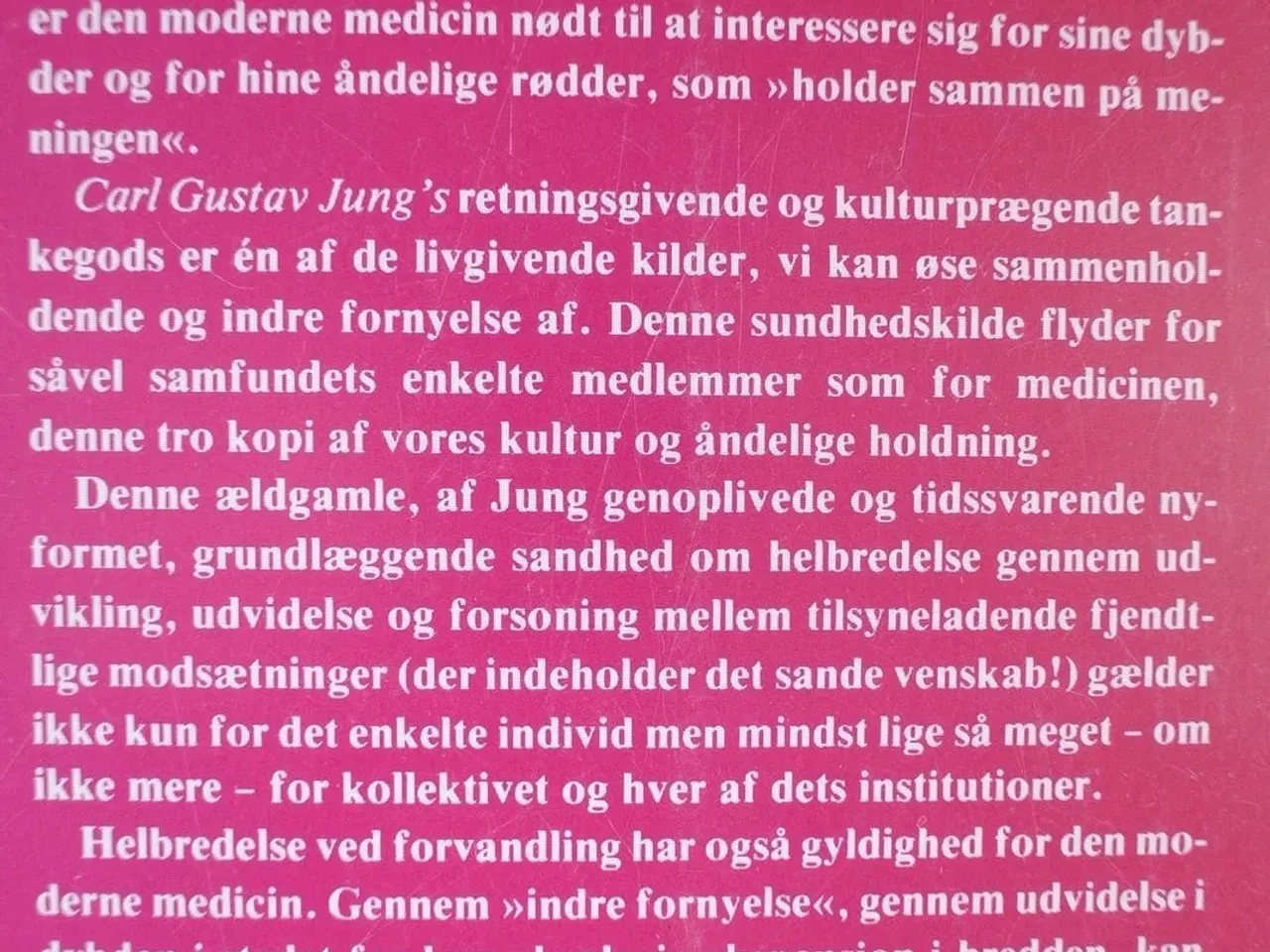 Billede 3 - helbredelse og forvandling c. g. jung og medicinen