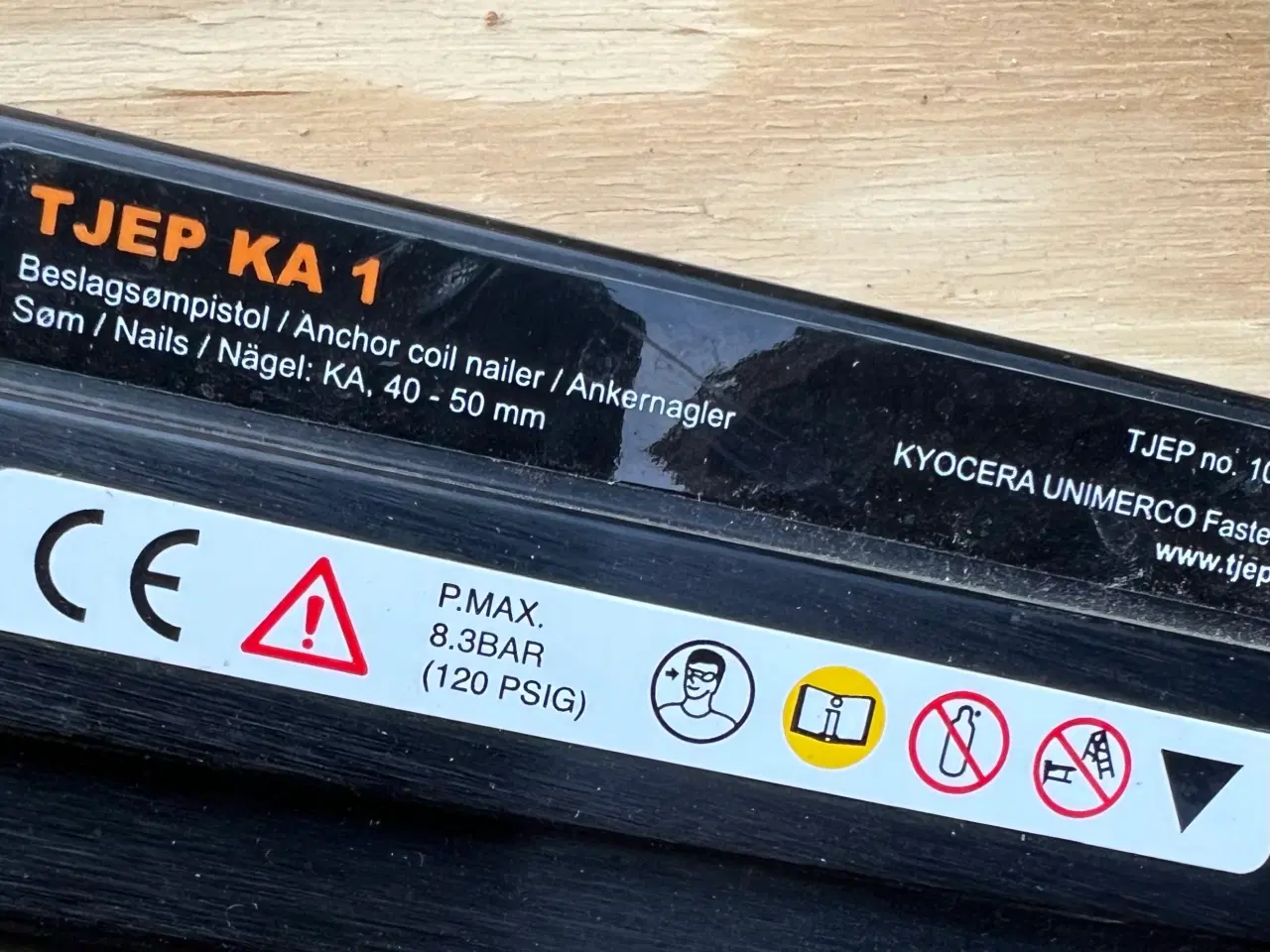 Billede 2 - Sømbeslagpistol Tjep KA 1