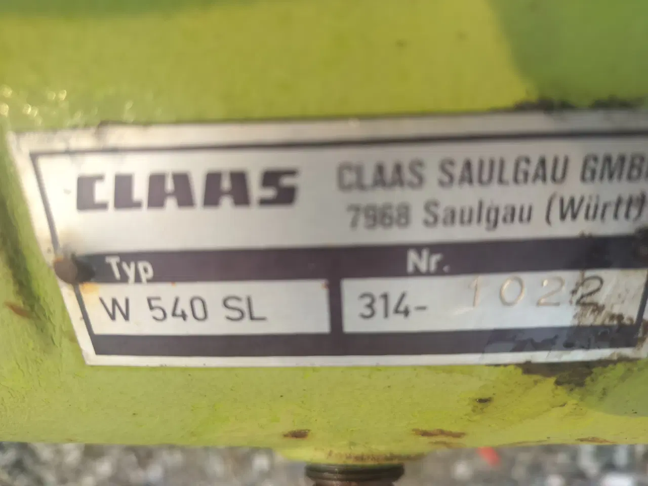 Billede 15 - Claas W 540 SL