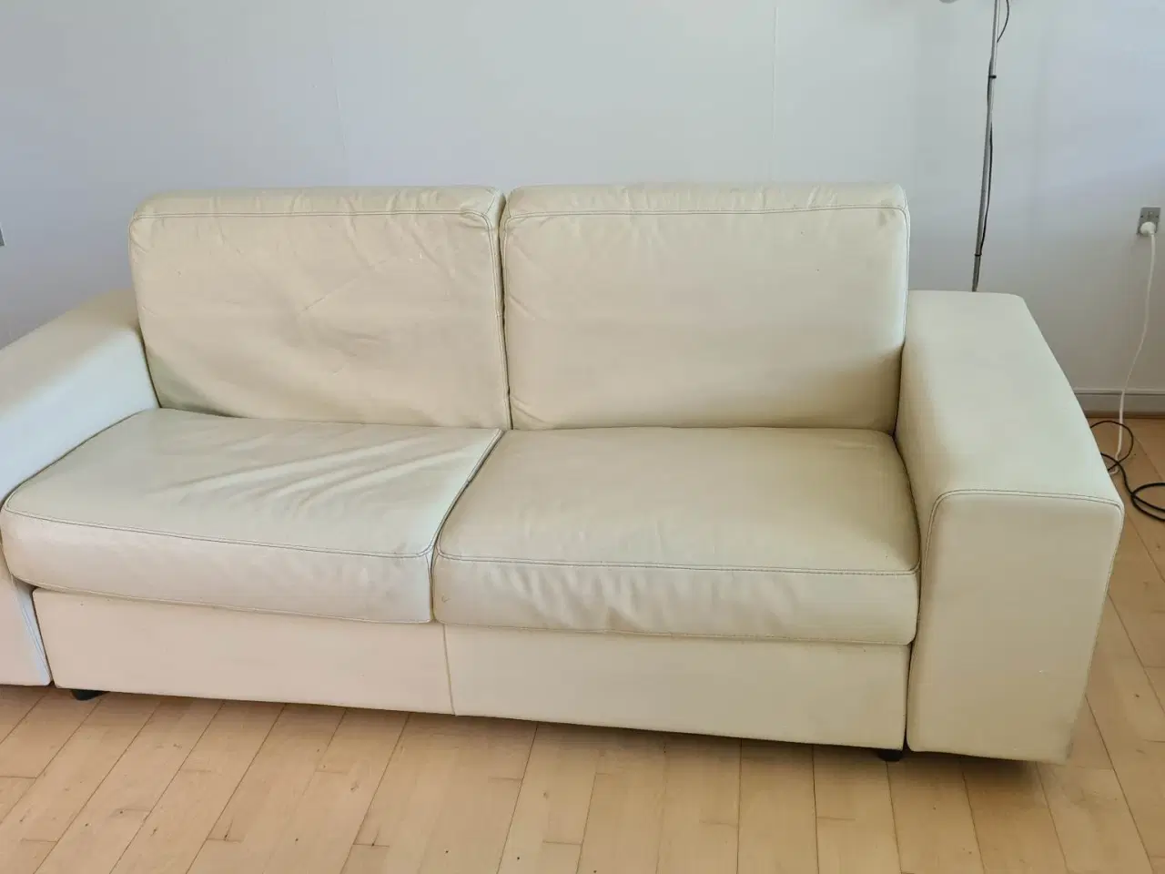 Billede 5 - Sælger denne sove sofa i læder 140 ,200