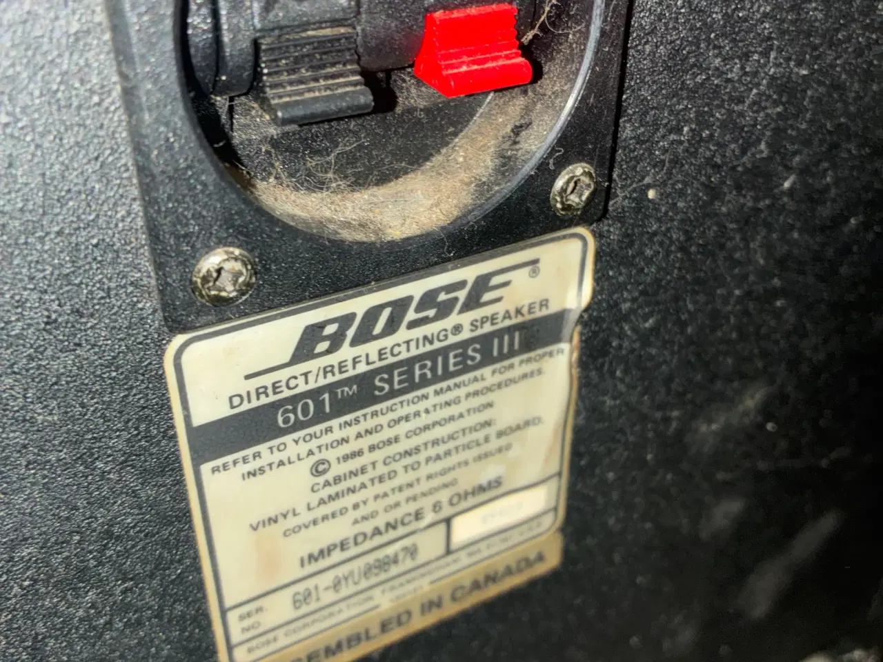 Billede 3 - Vintage Bose 601 serie 3