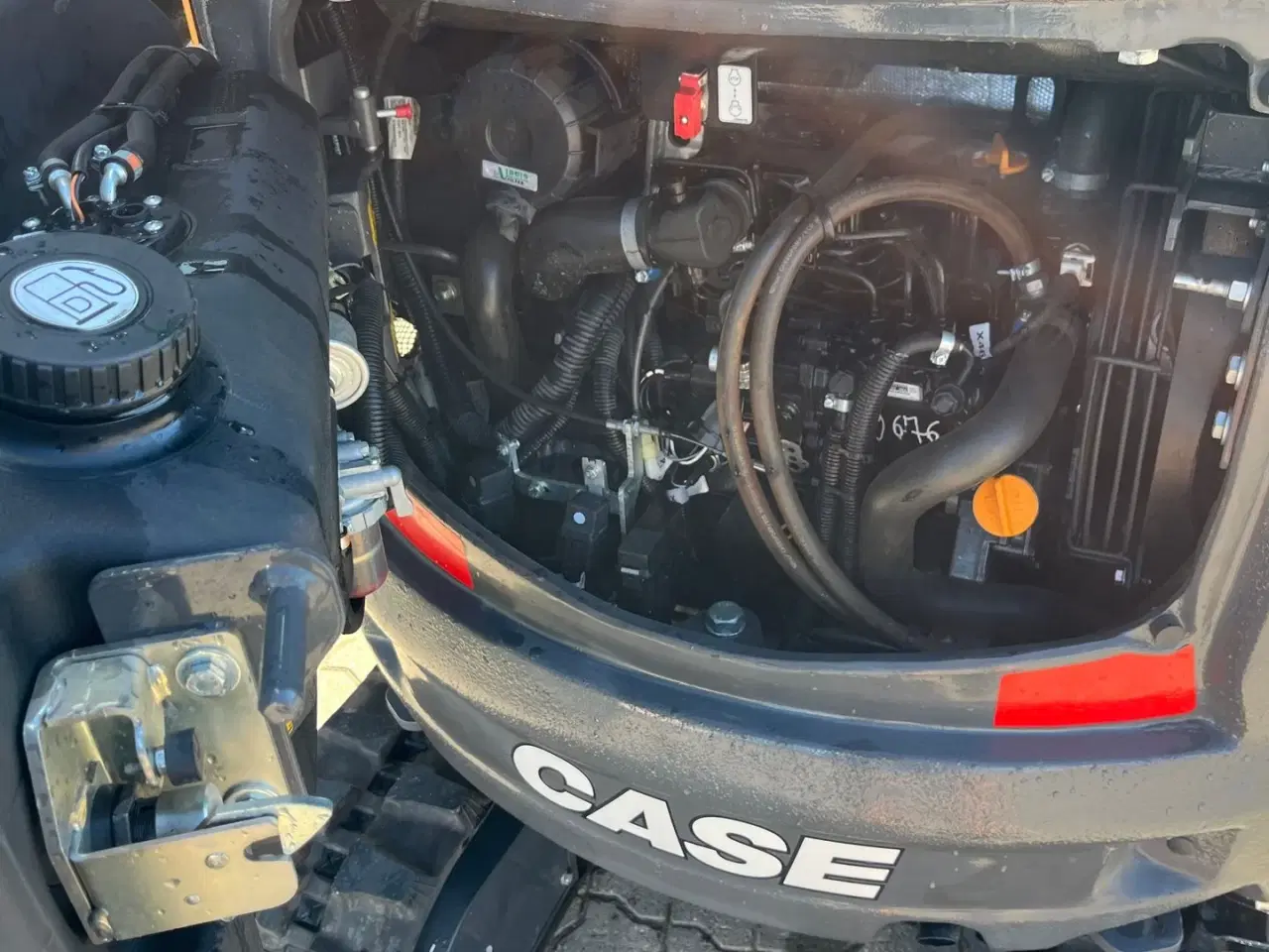 Billede 12 - Case CX19D Fabriksny maskine klar til brug.