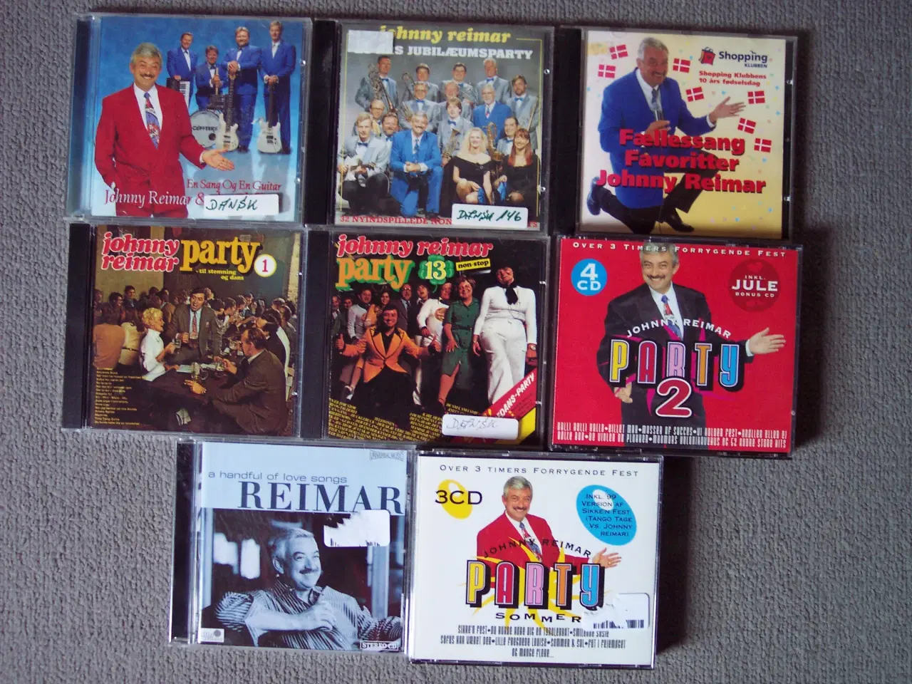 Billede 1 - .JOHNNY REIMAR  & THE  CLIFFTERS CDer sælges stykv