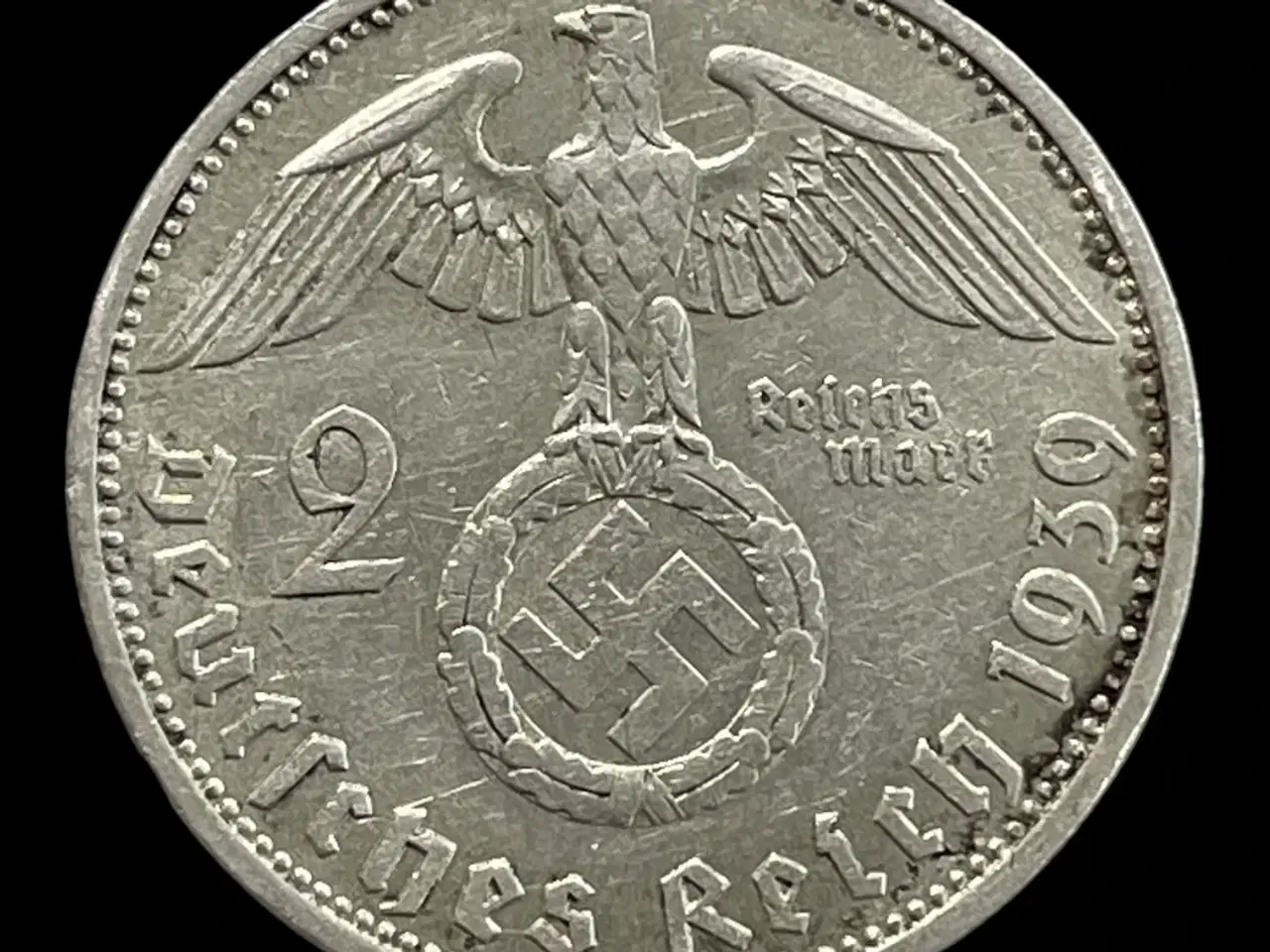 Billede 1 - 2 Reichsmark 1939 A