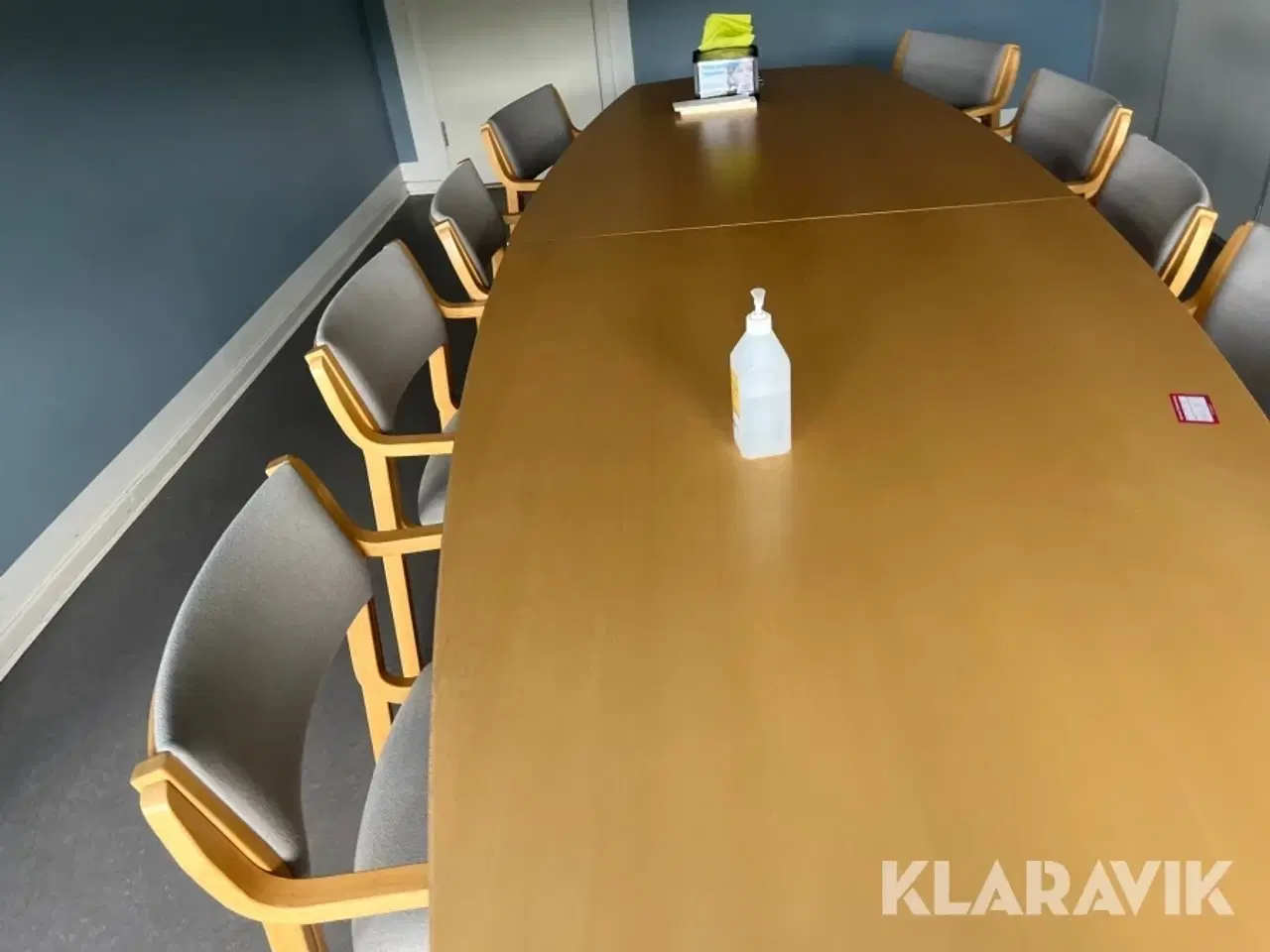 Billede 6 - Mødebord med 10 stole