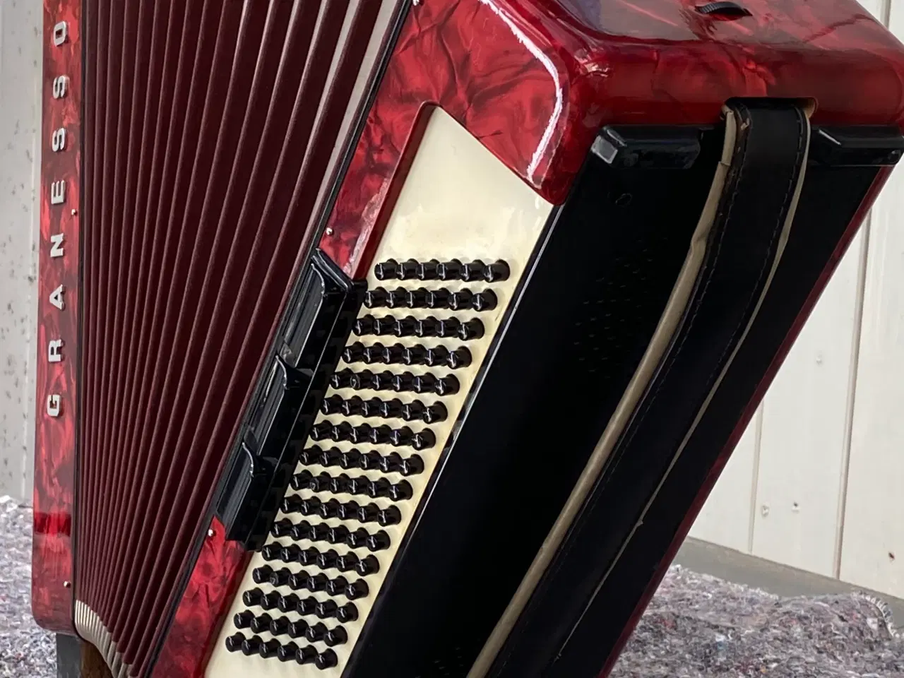 Billede 12 - Granesso harmonika – vintage rød perlemor, sælges 