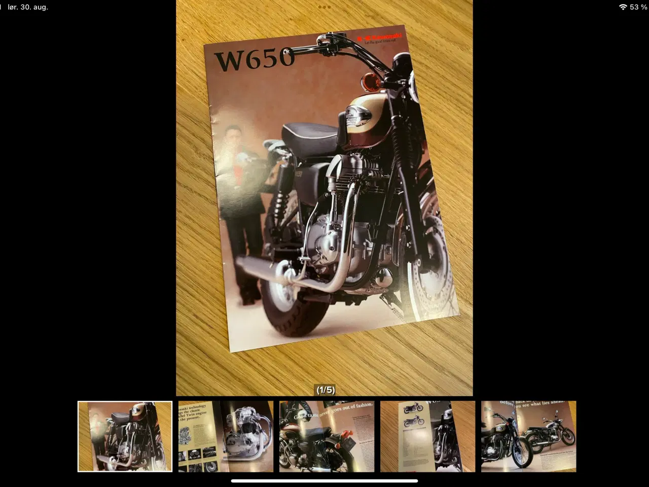 Billede 1 - Kawasaki w 650