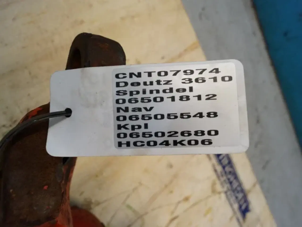 Billede 4 - Deutz 3610 Styrespindel 06502680