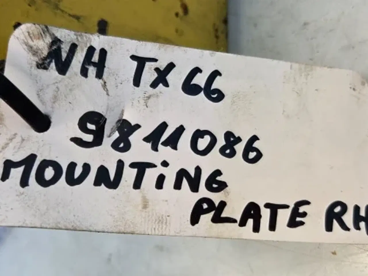 Billede 11 - New Holland TX66 Plade R.  9811086