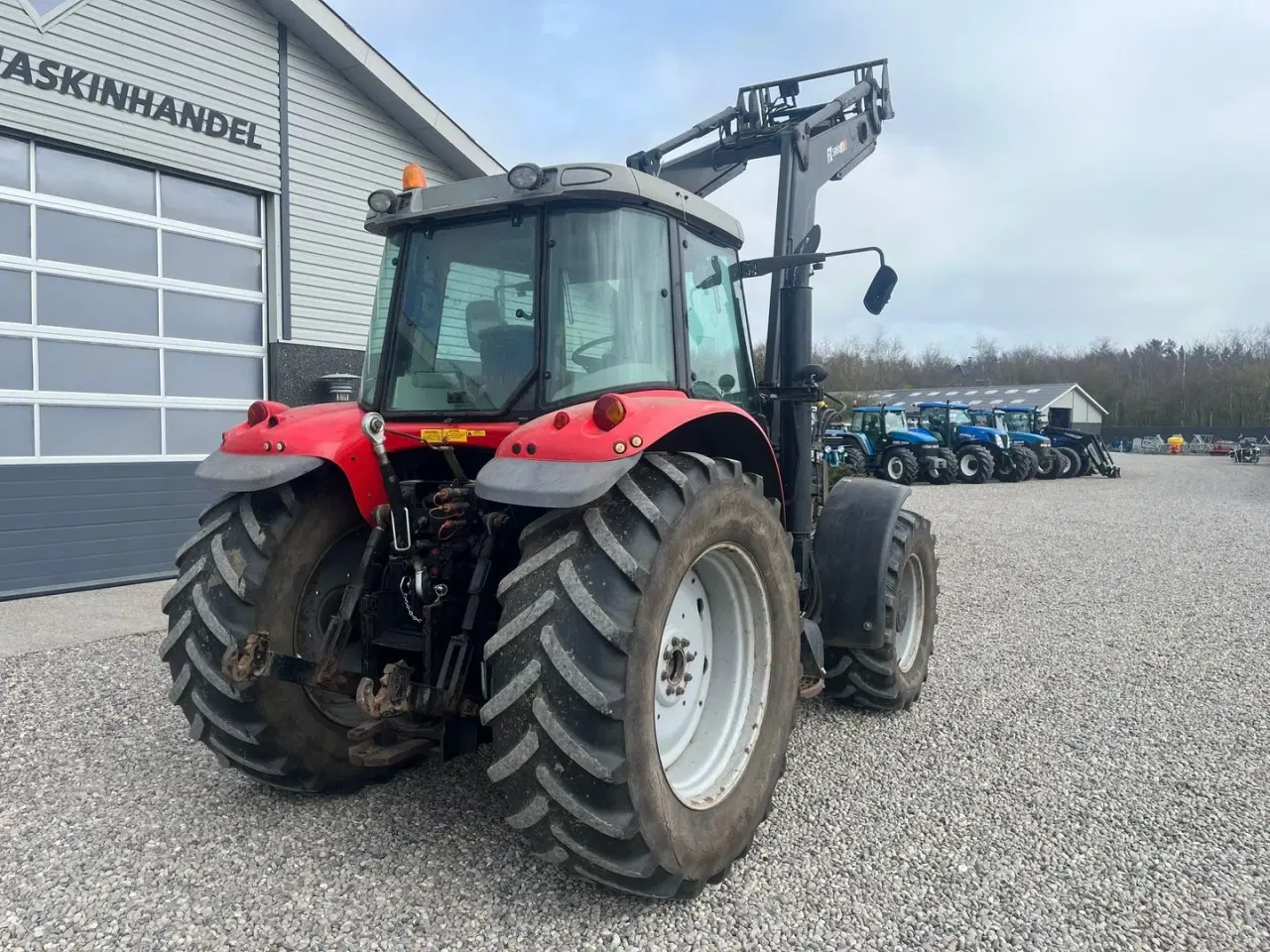 Billede 15 - Massey Ferguson 6480 Dyna 4 Med frontlift og frontlæsser