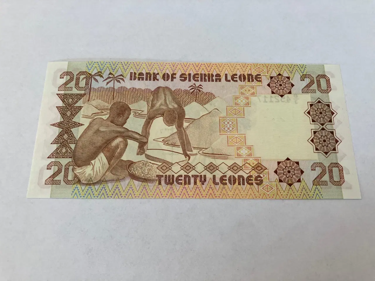 Billede 2 - 20 Leones Sierra Leone 1988