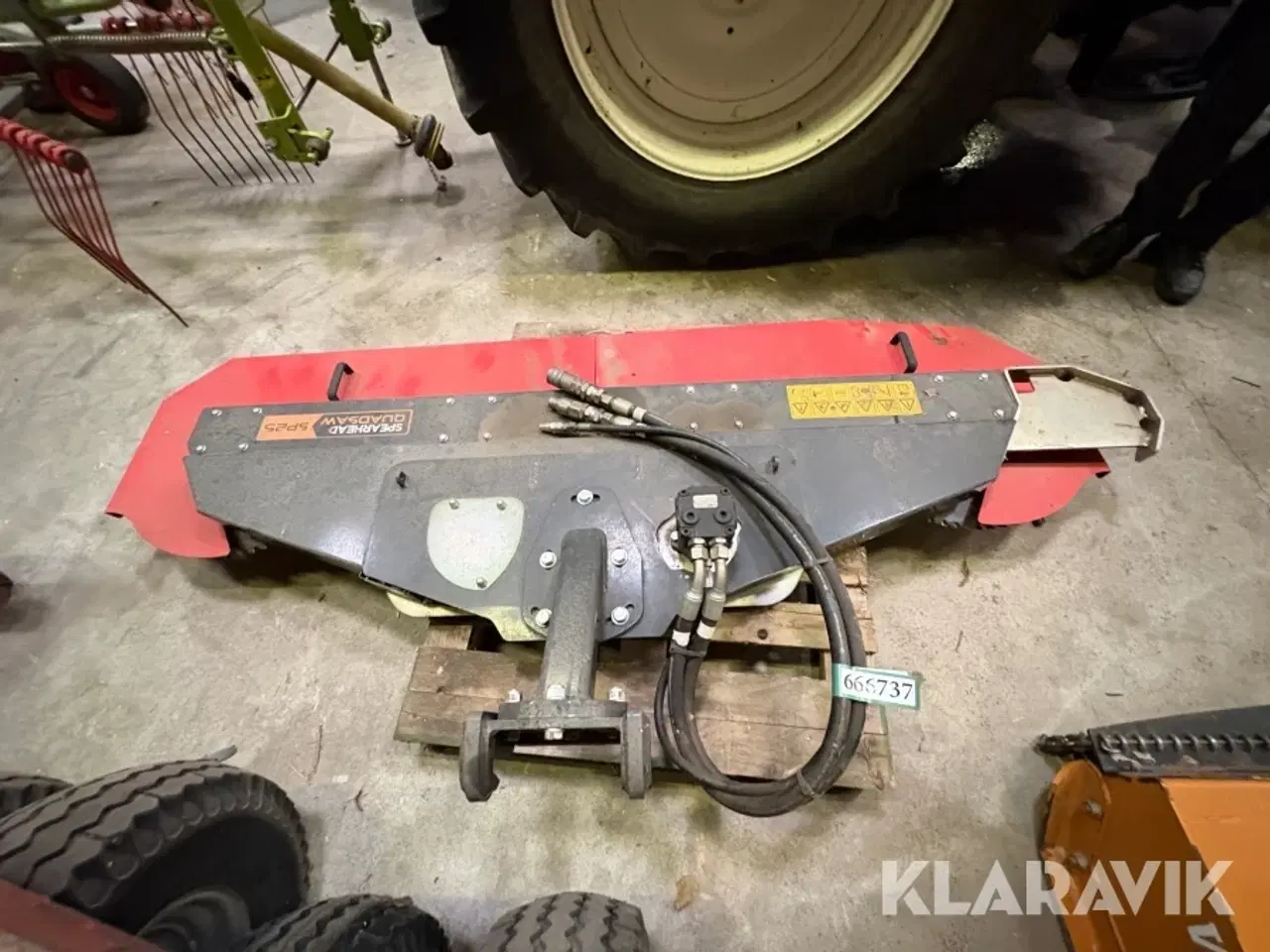 Billede 5 - Hegnsklipper/sav Spearhead Quadsaw SP25