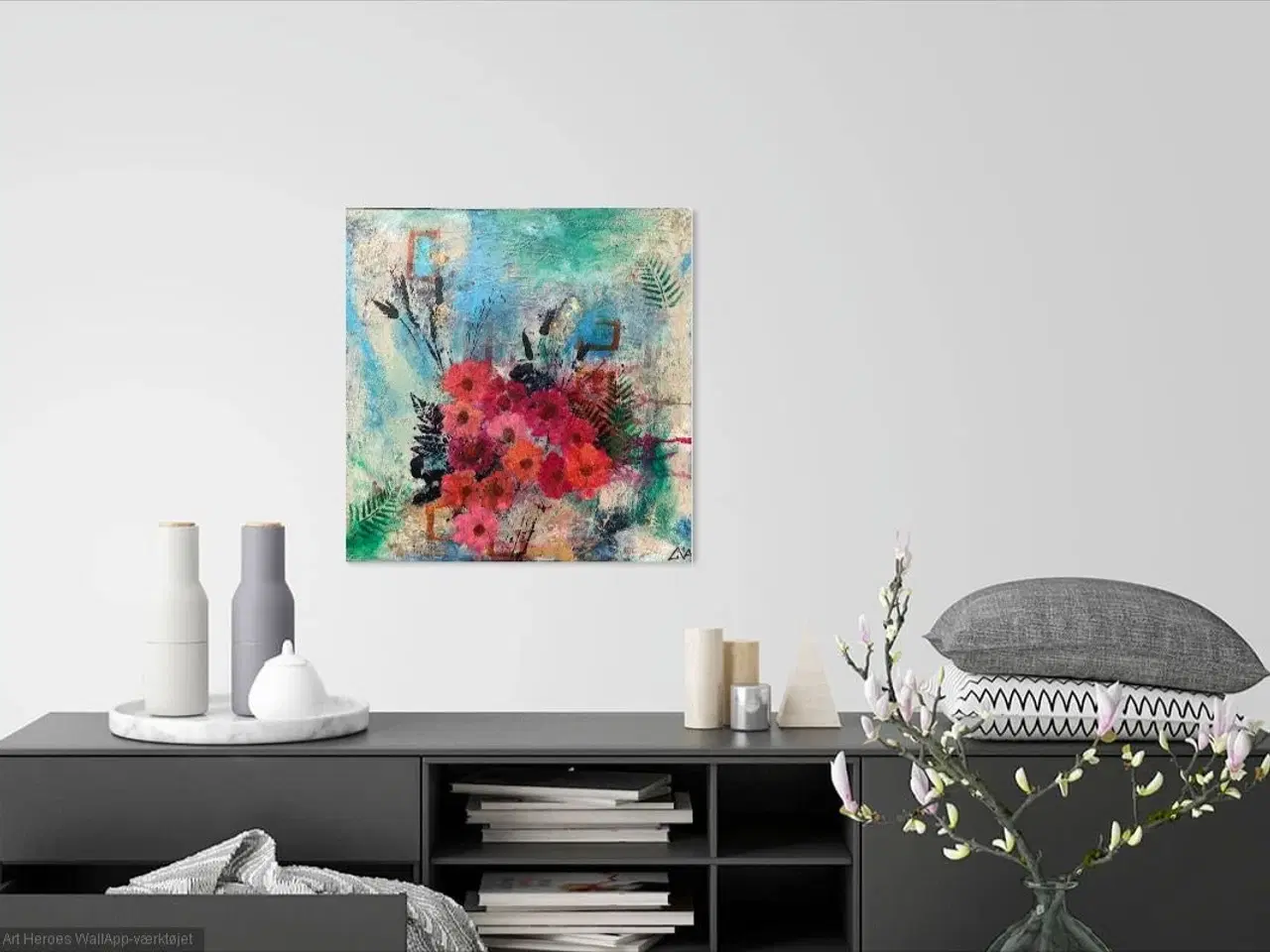 Billede 2 - Super lækker buket ( der aldrig visner )