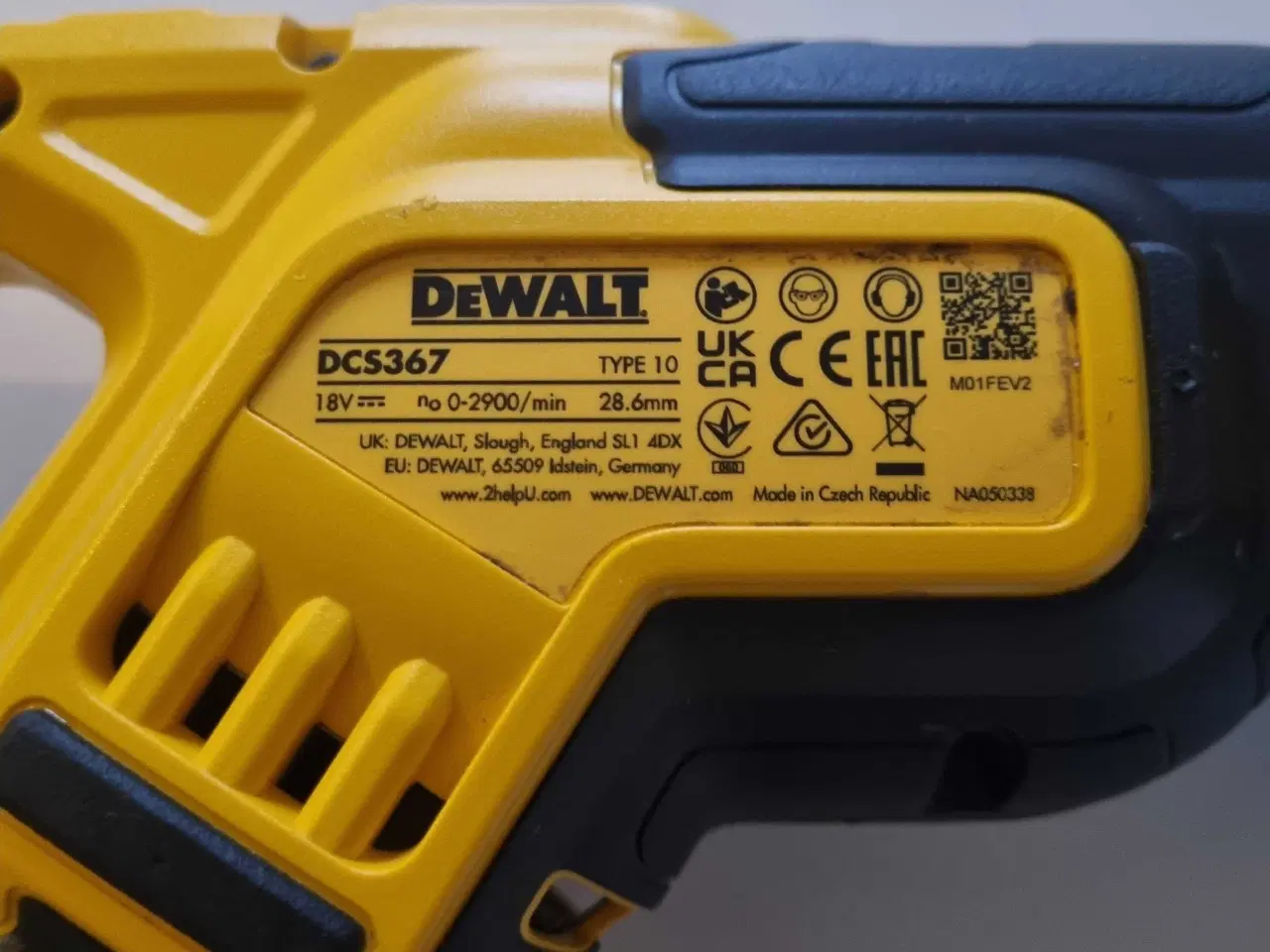 Billede 1 - Bajonetsav dewalt til batteri