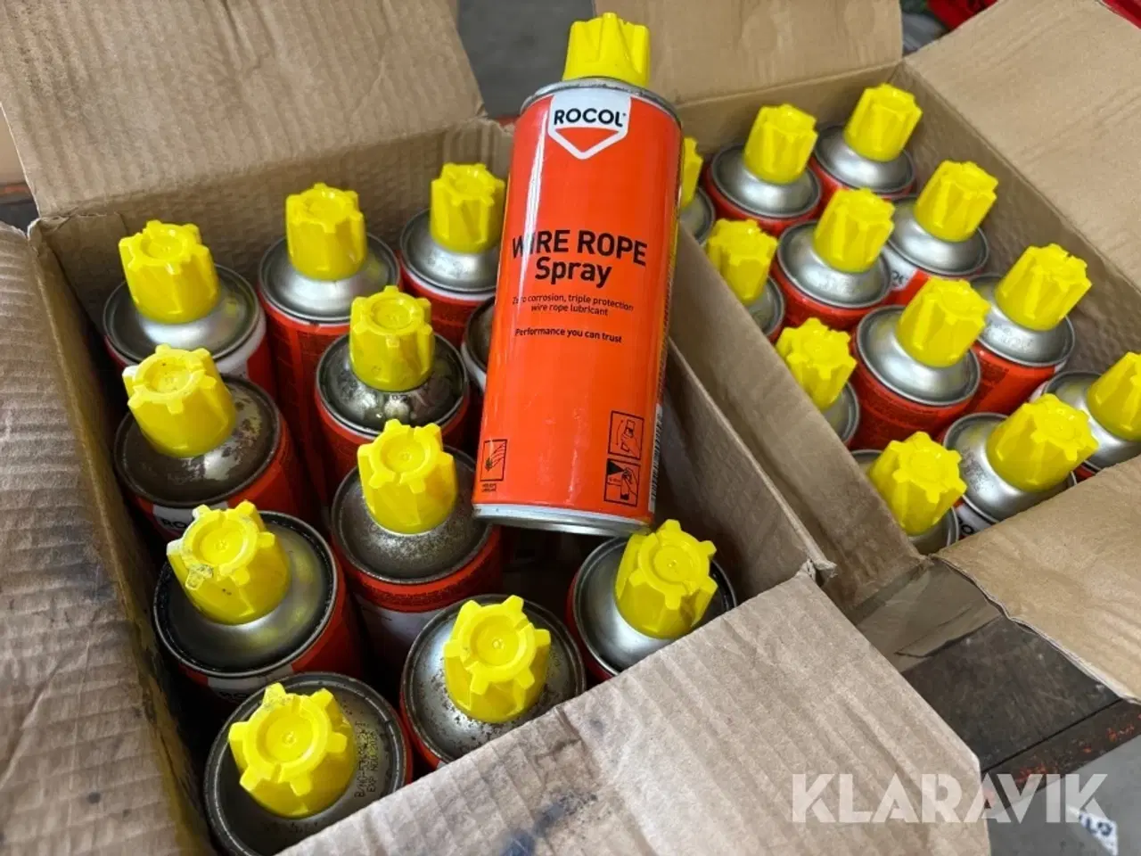 Billede 1 - Smøremiddel Rocol Wire Rope Spray 12 styk