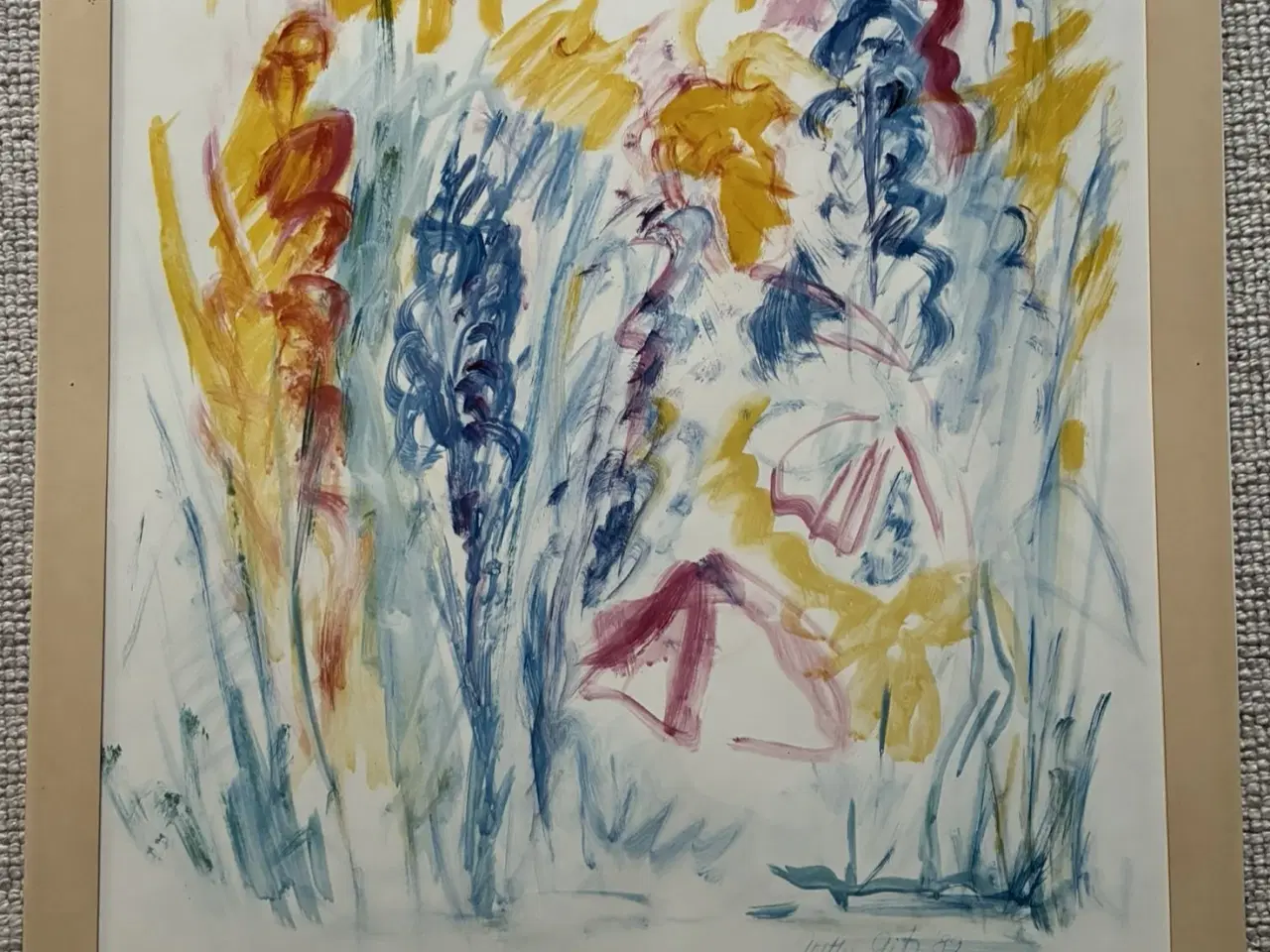 Billede 1 - Billede (tryk) Glædelig Vår af Grethe Gitz