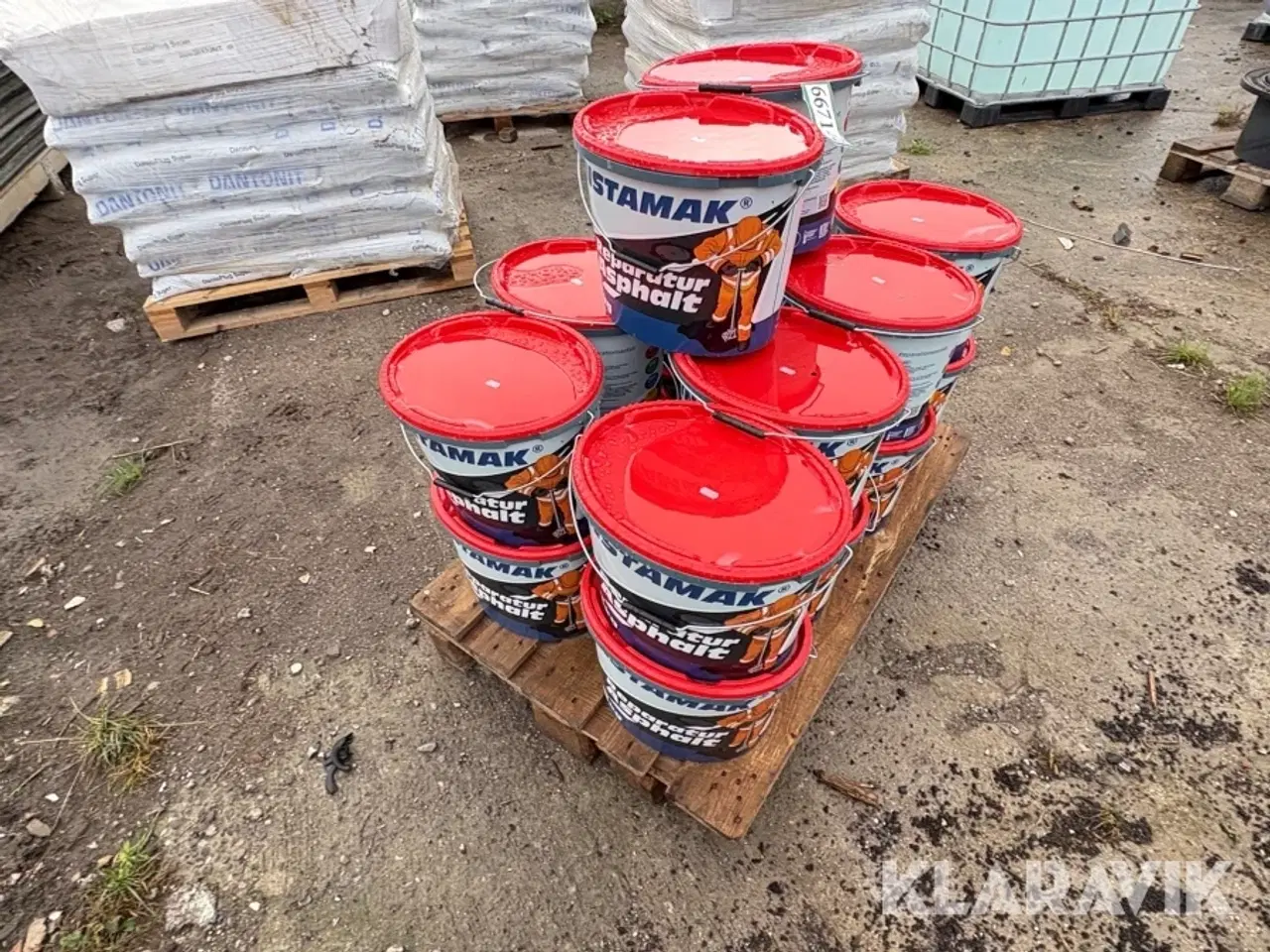 Billede 1 - Reparation asfalt Instamak 18 styk a 25 kilo