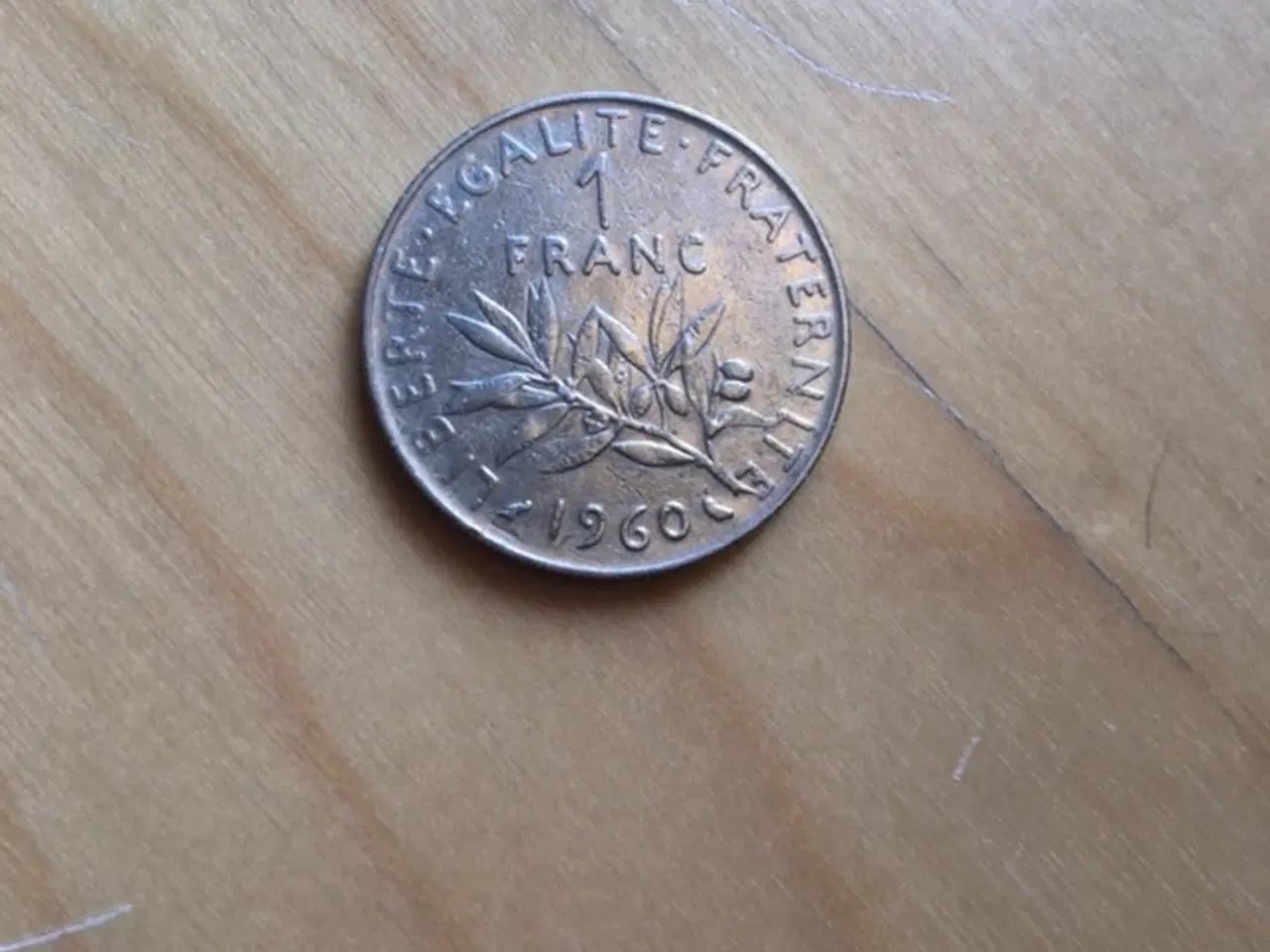 Billede 1 - 1 Franc fra 1960 i frankrig