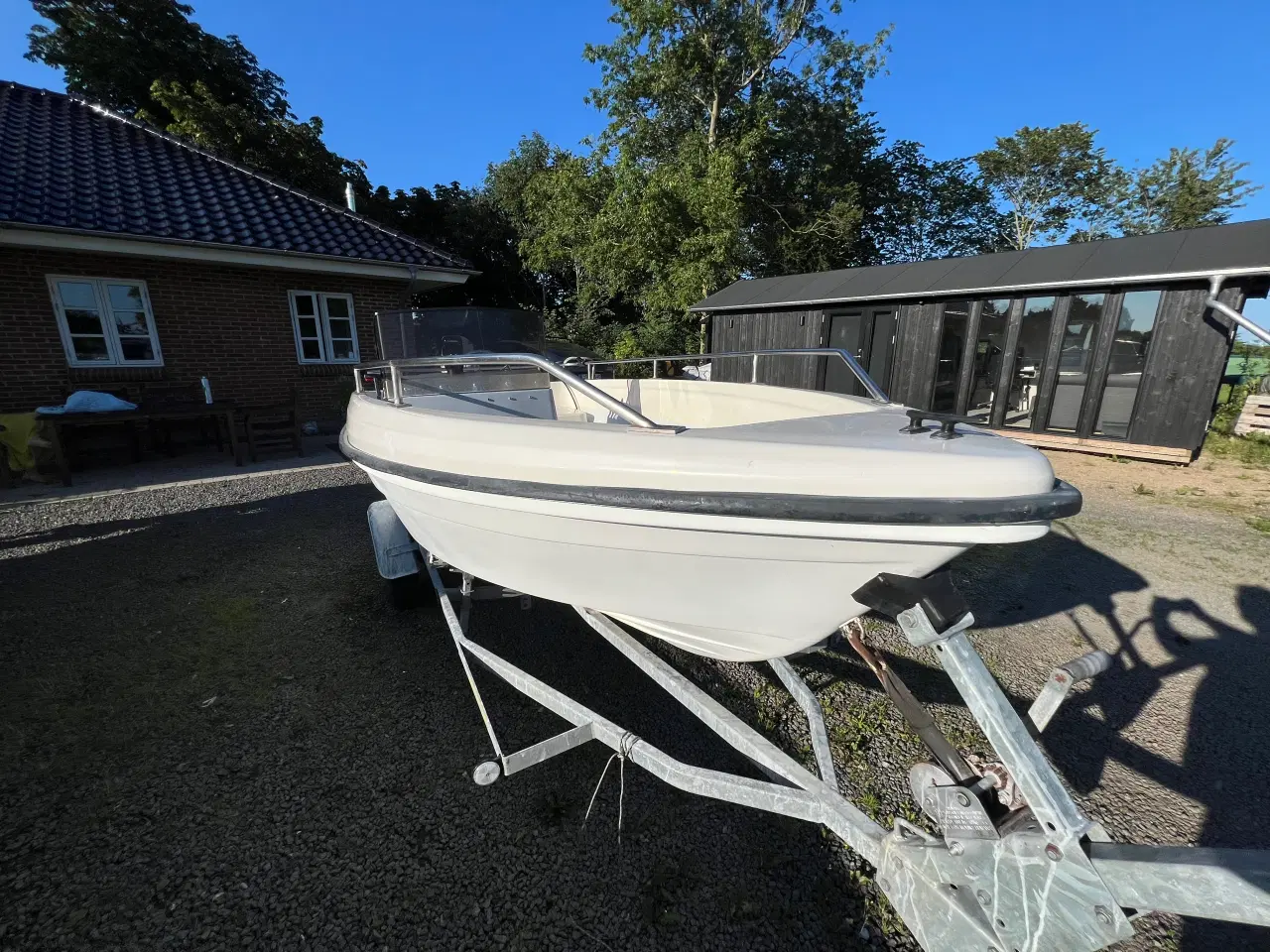 Billede 2 - Terhi 4110 styrepultsbåd m trailer klargjort