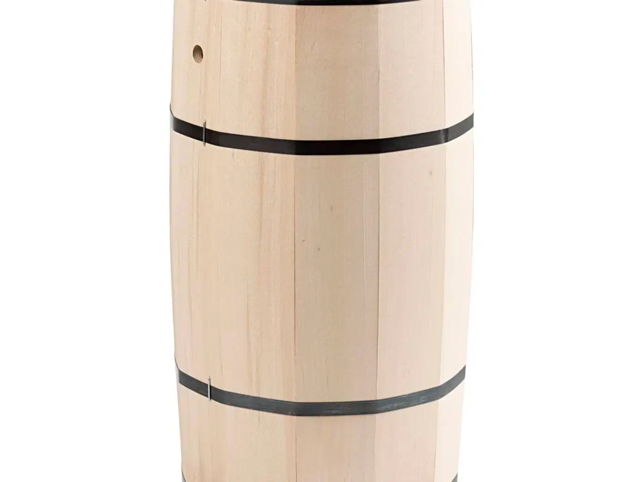 Billede 1 - Fastelavnstønde, bøg, H: 54 cm, diam. 26 cm, stor, 1 stk.