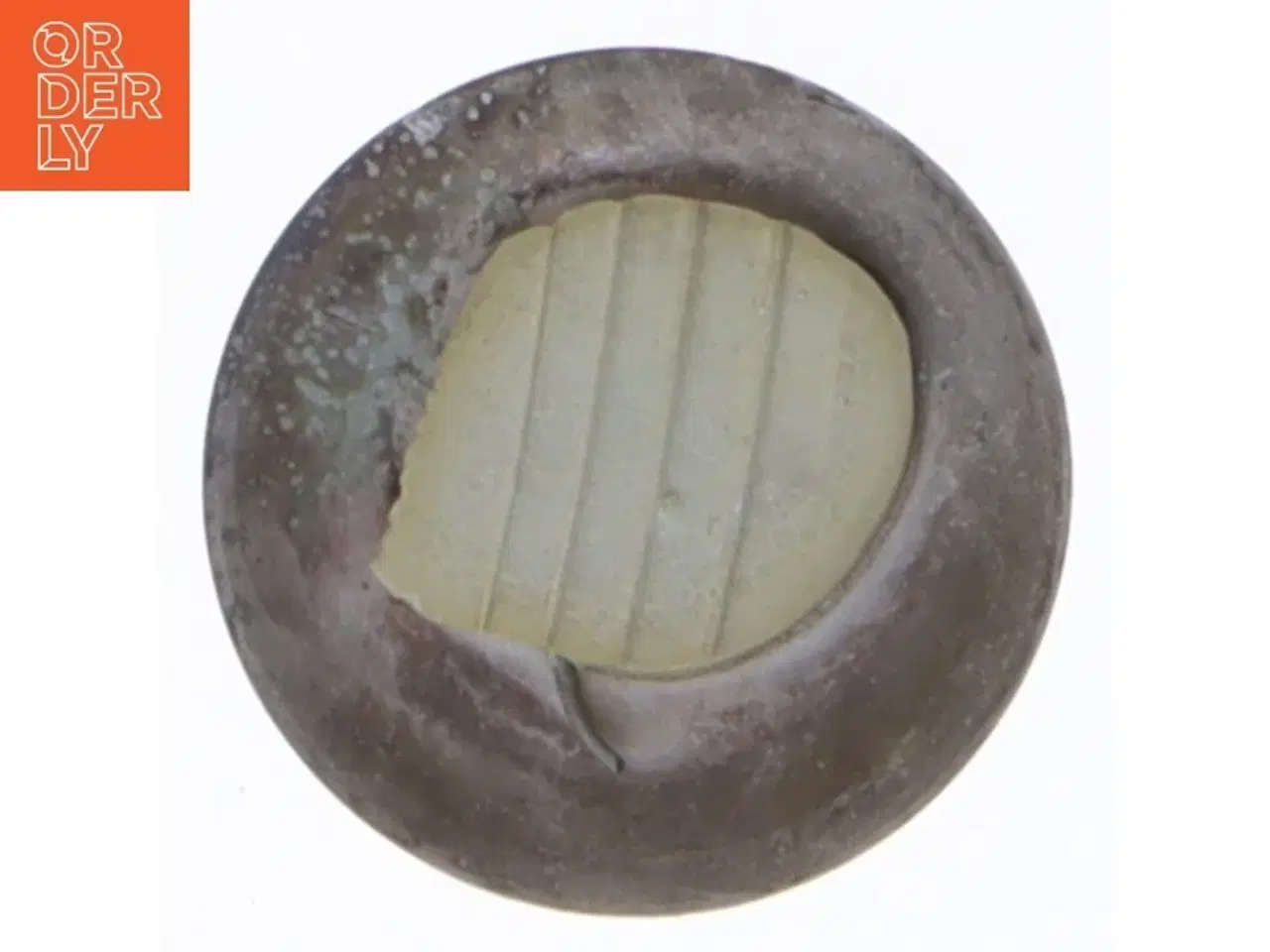 Billede 2 - Graveret sølvmedaljon (str. 3,5 cm)