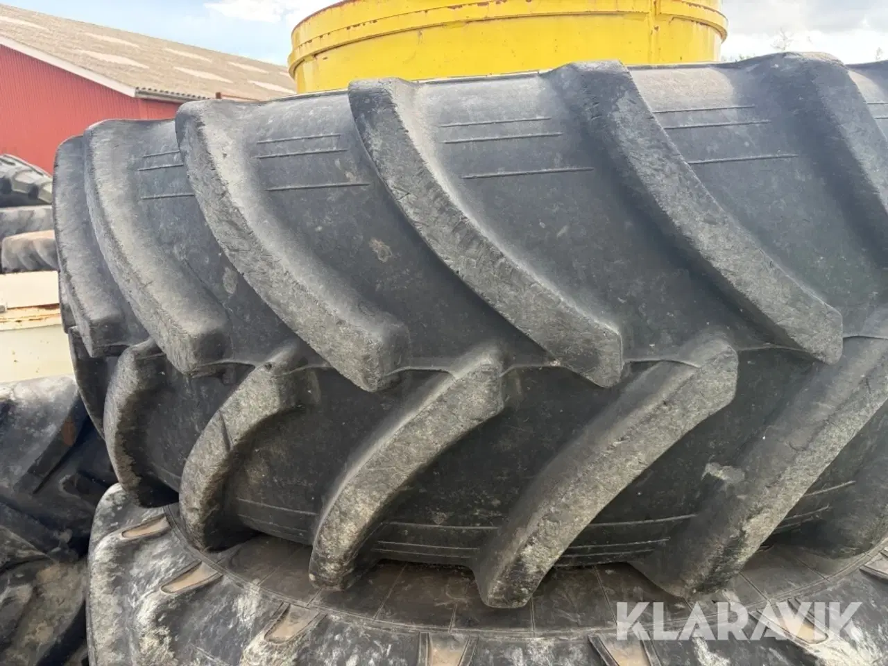 Billede 4 - Tvillingehjul Dneproshina 710/70R38 2 styk med spænder