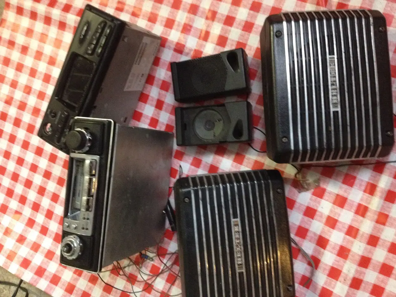 Billede 1 - auto radioer med højtaler
