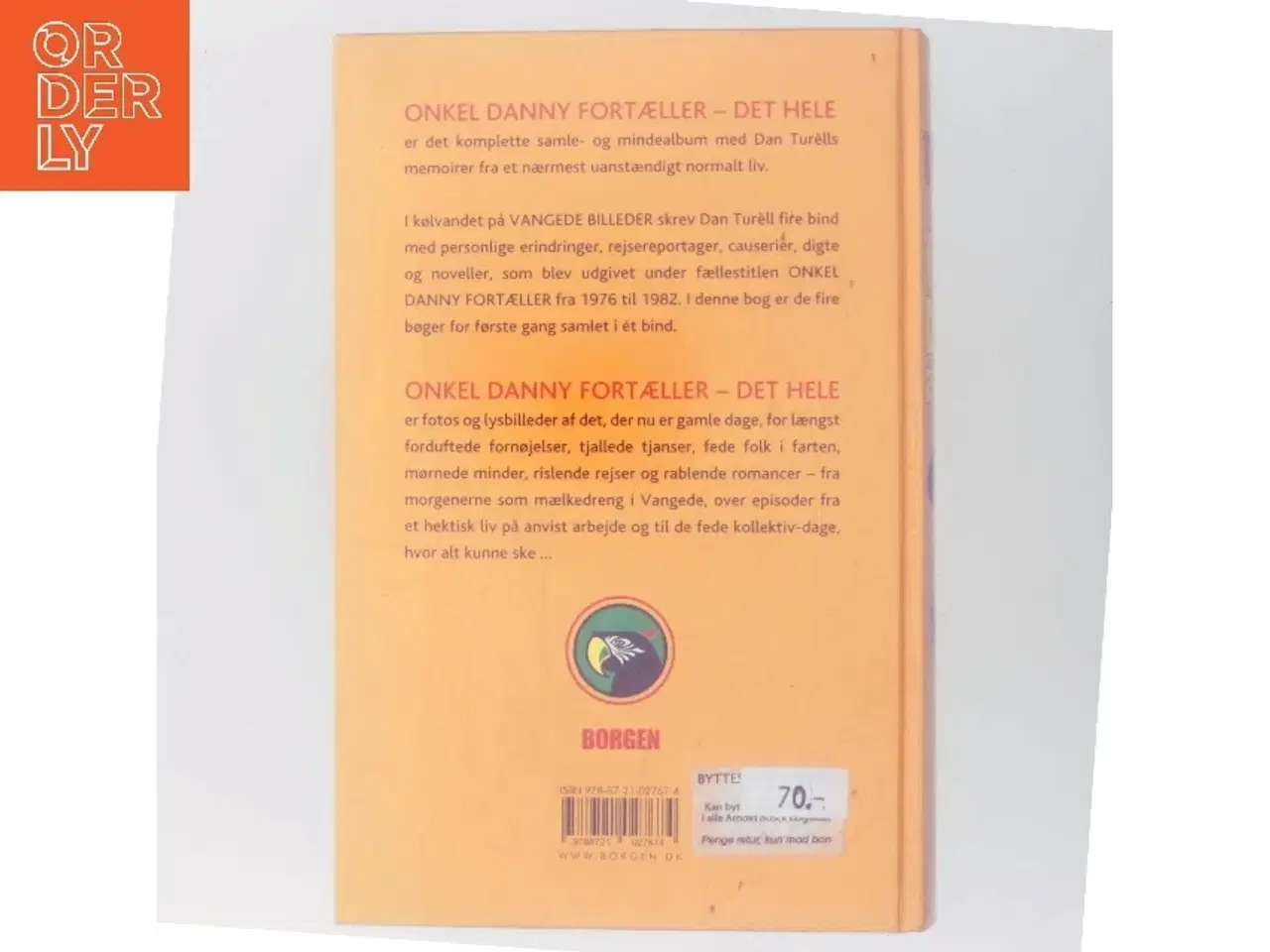 Billede 3 - Onkel Danny fortæller - det hele af Dan Turèll (Bog)