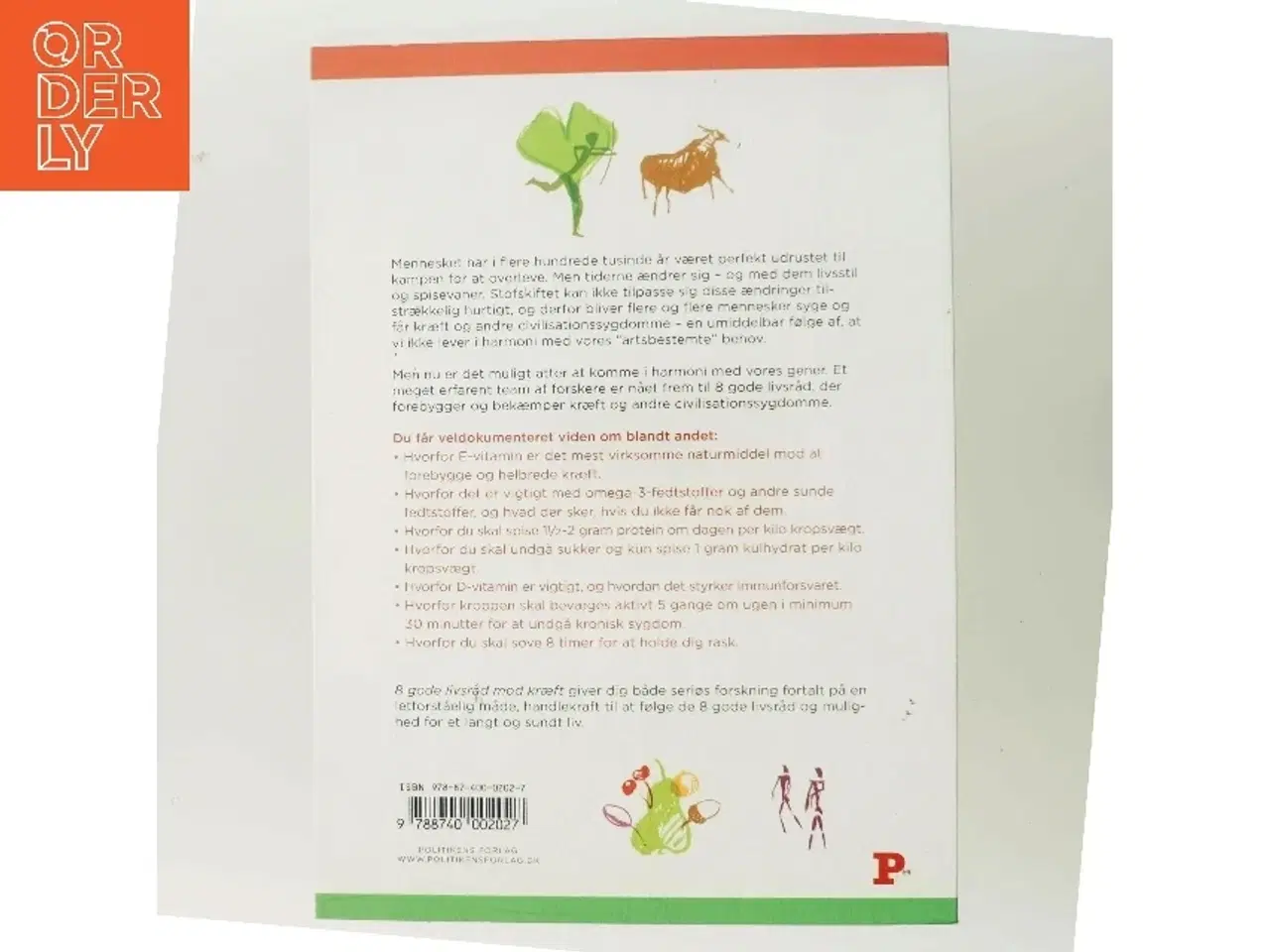 Billede 3 - 8 gode livsråd mod kræft : lev sundt i harmoni med dine stenaldergener af Johannes F. Coy (Bog)