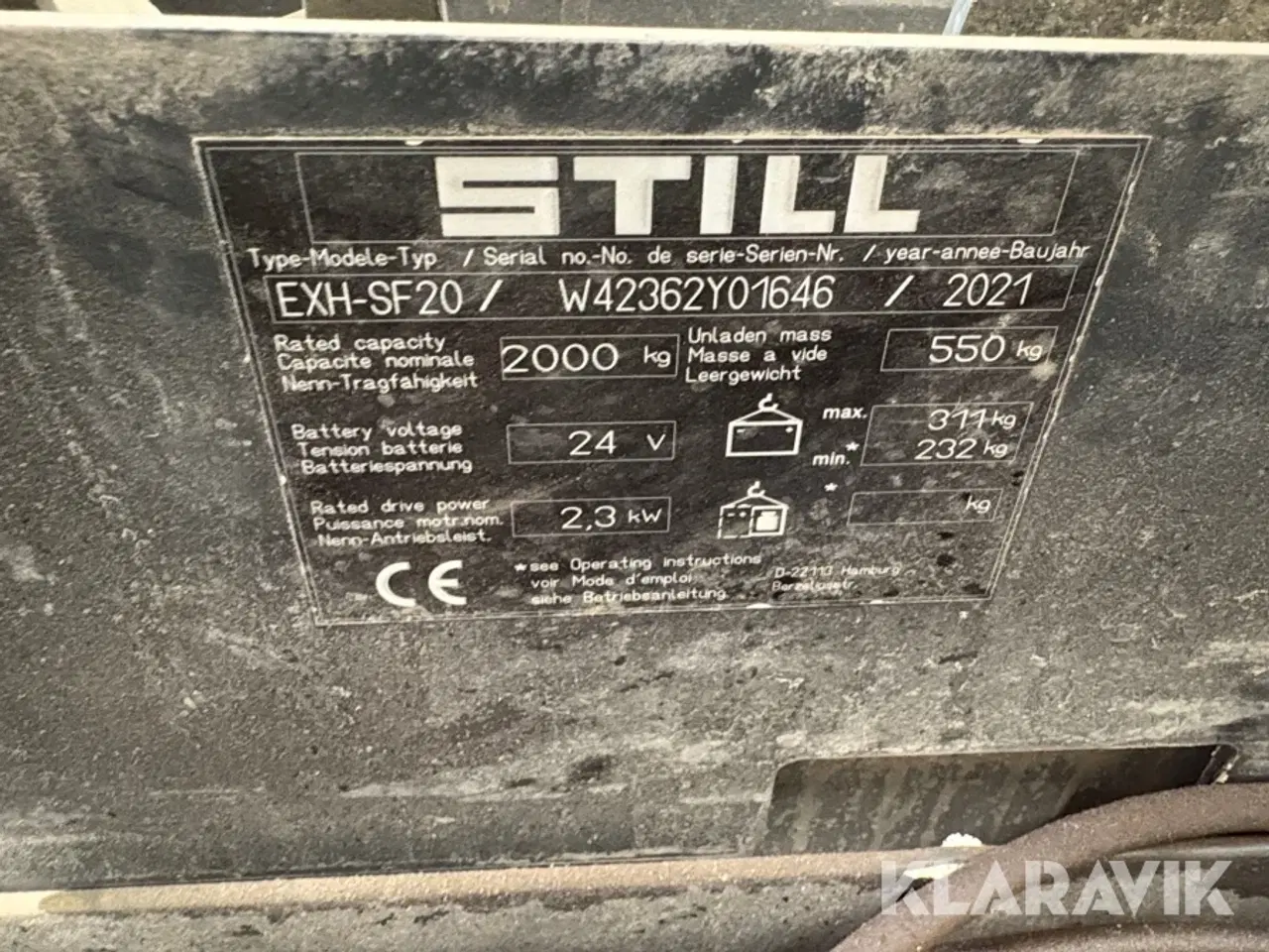 Billede 5 - El stabler Still EXH-SF 20
