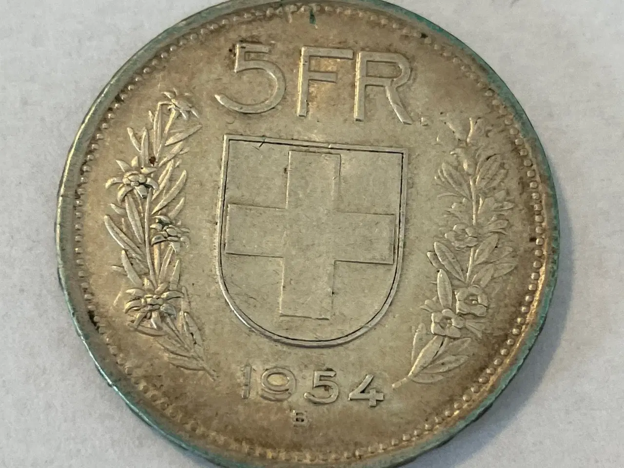 Billede 1 - 5 Francs Switzerland 1954