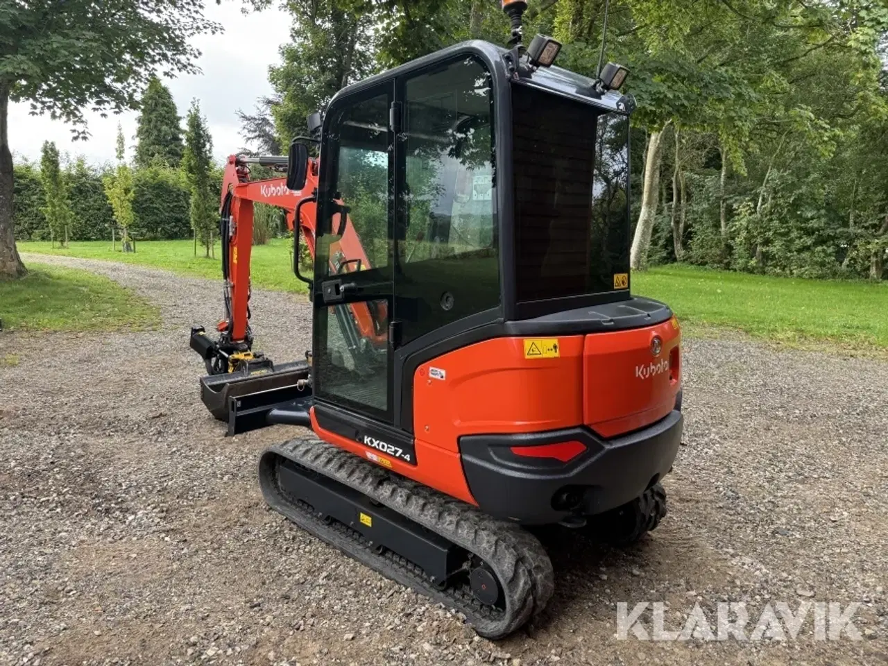 Billede 7 - Minigraver Kubota KX027-4 med rotortilt