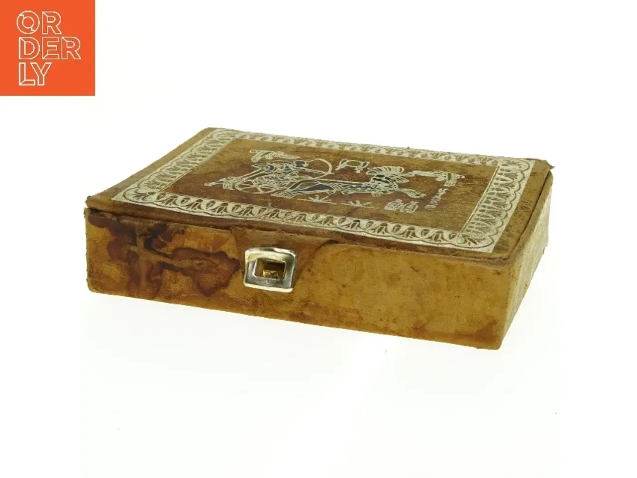 Billede 1 - Gammel smykkeskrin (str. 23 x 16 cm)