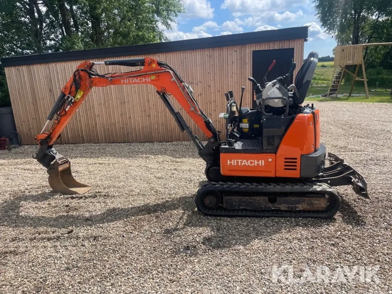 Billede 8 - Minigraver Hitachi ZX19U-5A-YR med Tiltfunktion