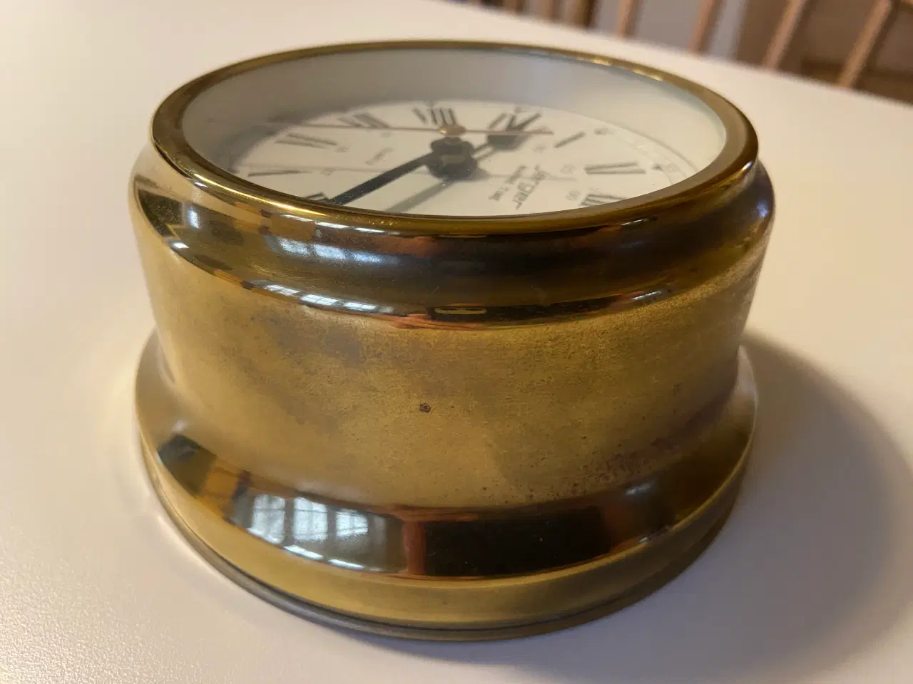 Billede 3 - Skibsur i messing fra Jerger