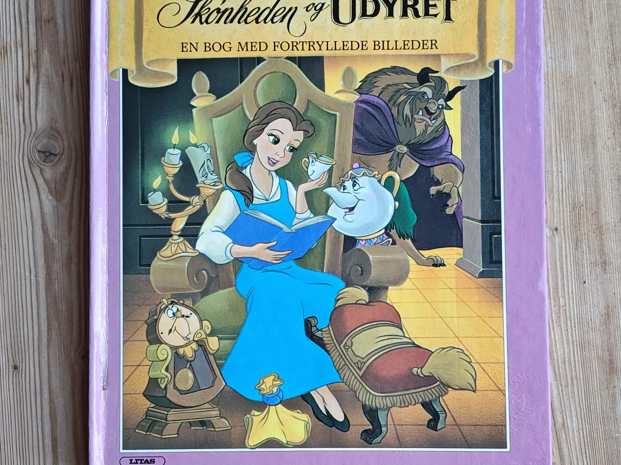 Billede 1 - Skønheden og udyret en bog m. fortryllede billeder