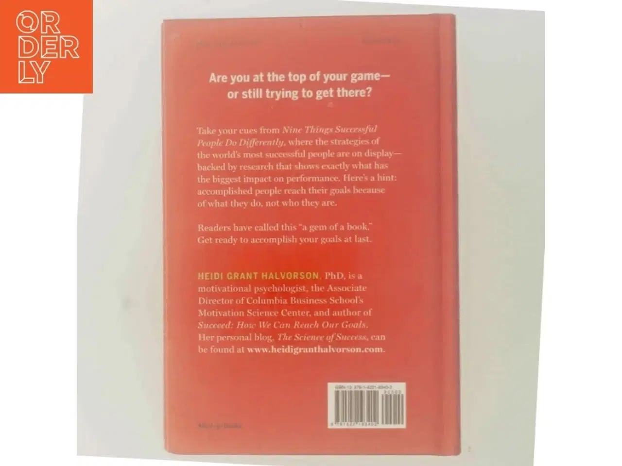 Billede 3 - Nine Things Successful People Do Differently af Heidi Grant- Halvorson (Bog)