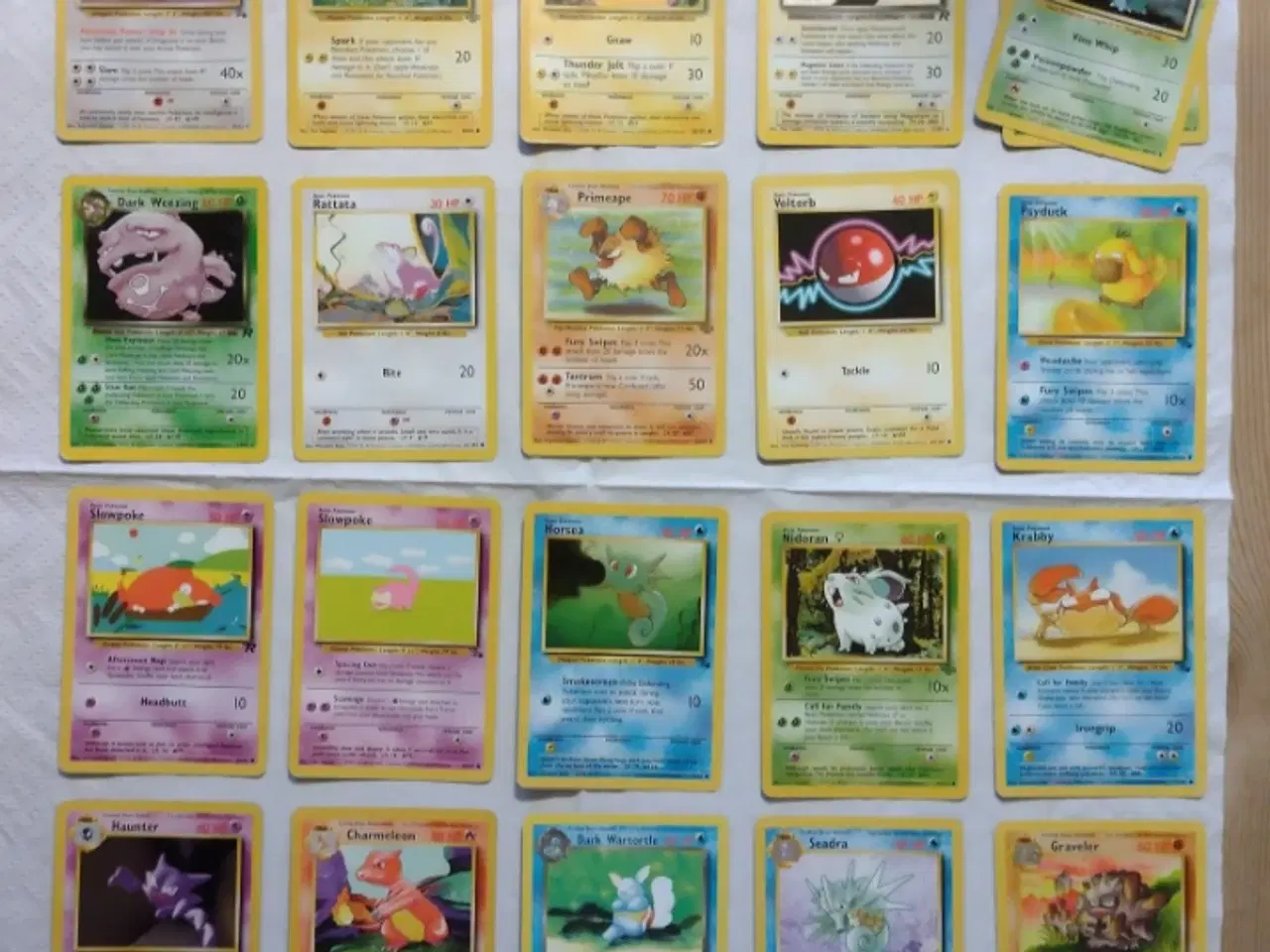 Billede 1 - Pokemonkort, 1999 Base set,+ 200 kort + Holo