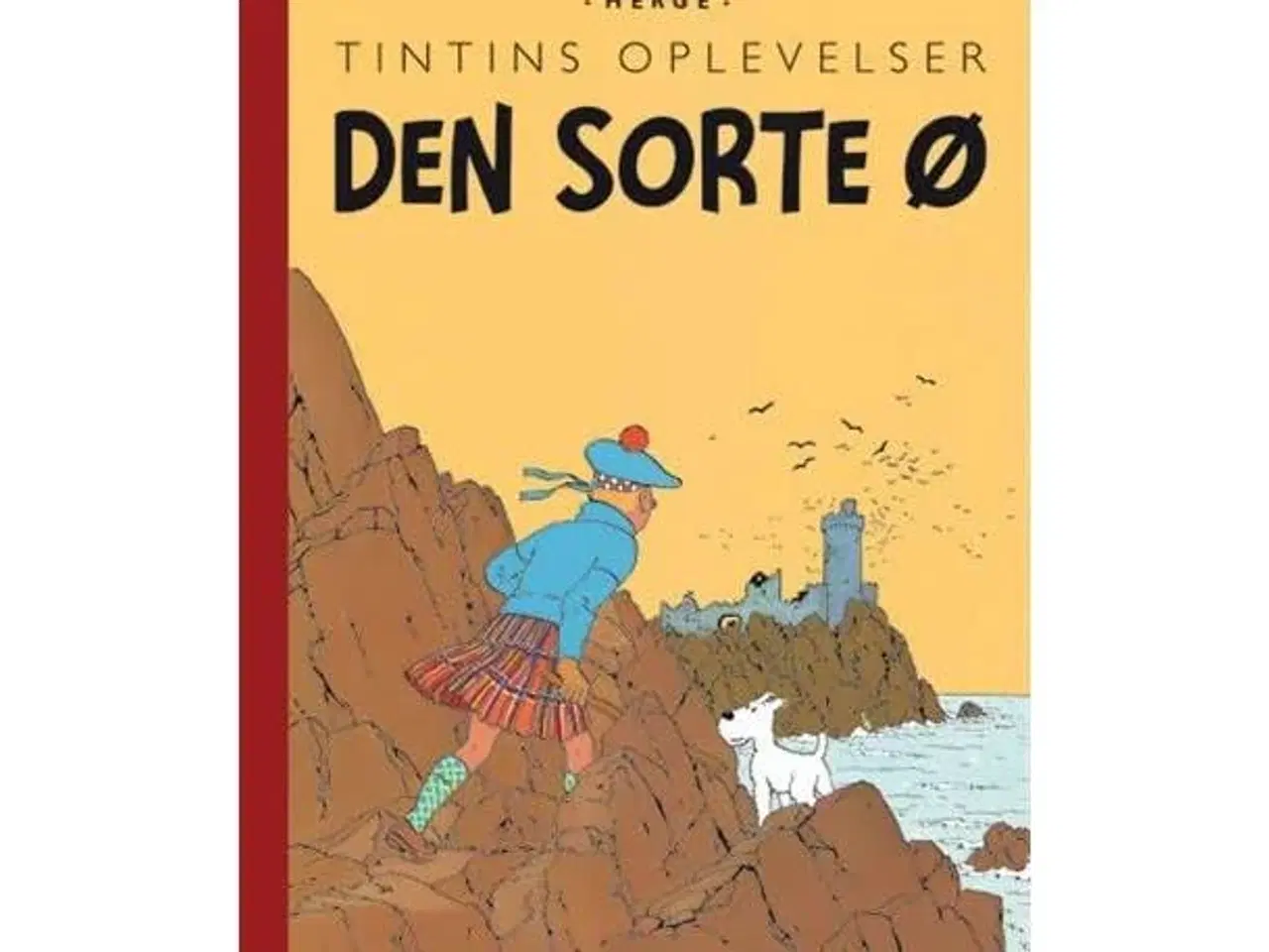Billede 1 - Ny Tintin tegneserie bog "Den Sorte Ø".