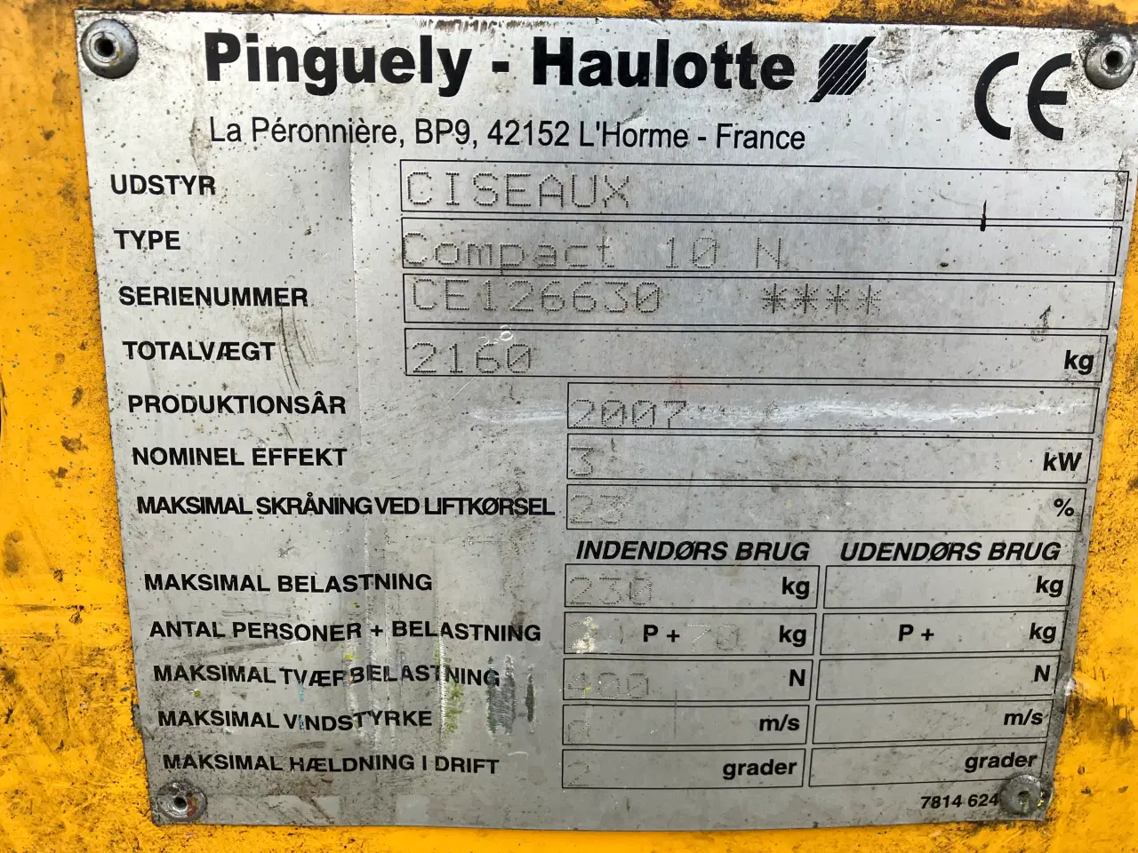 Billede 5 - Haulotte Compact 10N