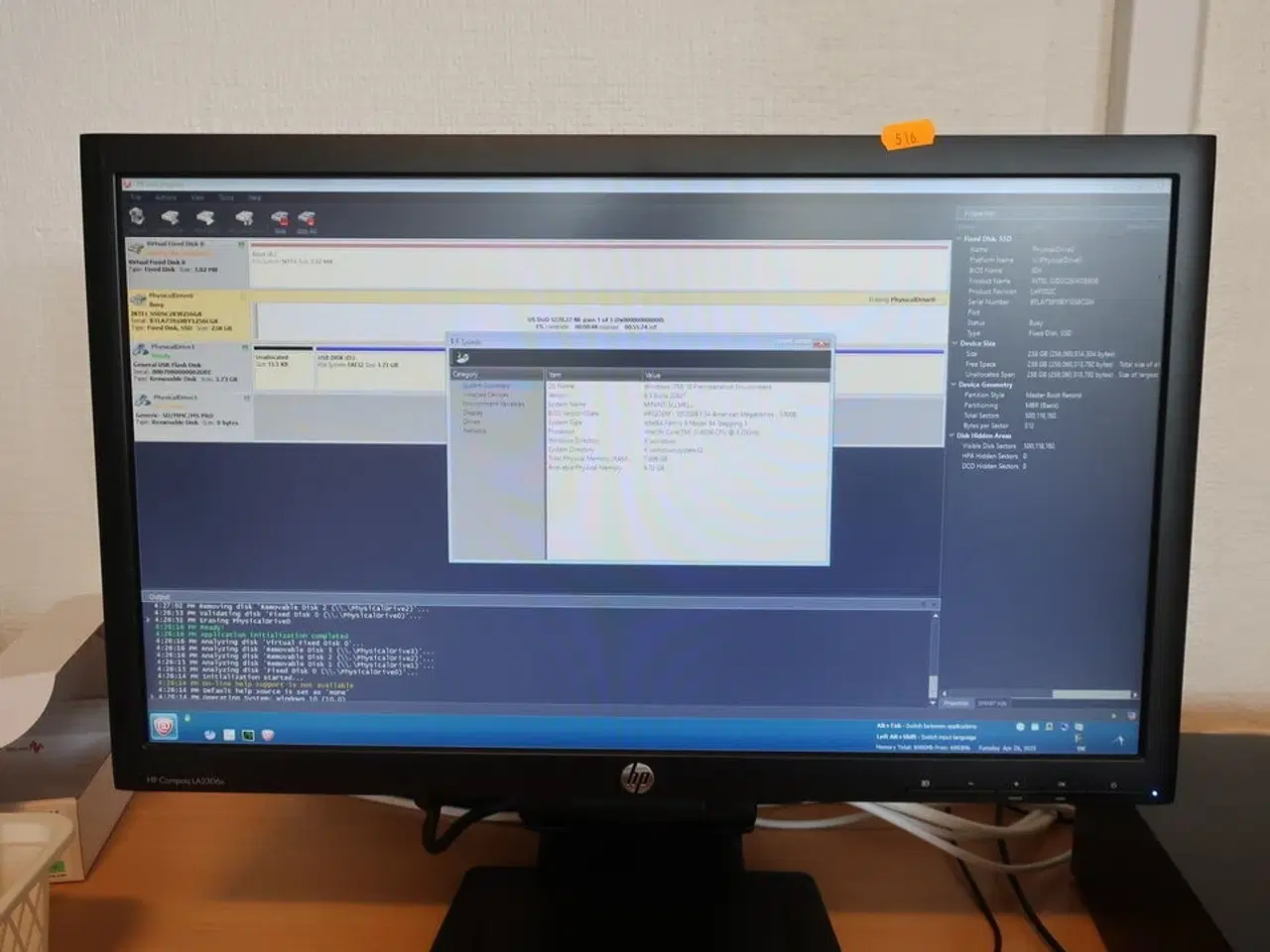 Billede 4 - PC skærm HP 23" CompaqLA2306x (PC medfølger ikke)