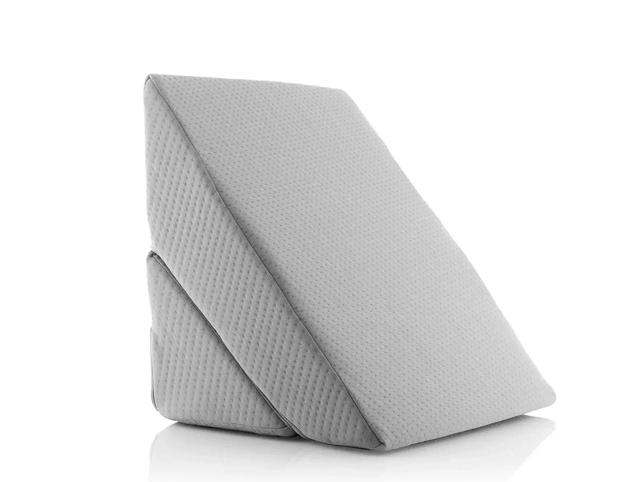 Billede 4 - Trekantet multi-position dobbelt wedge-pude Threllow - , grå