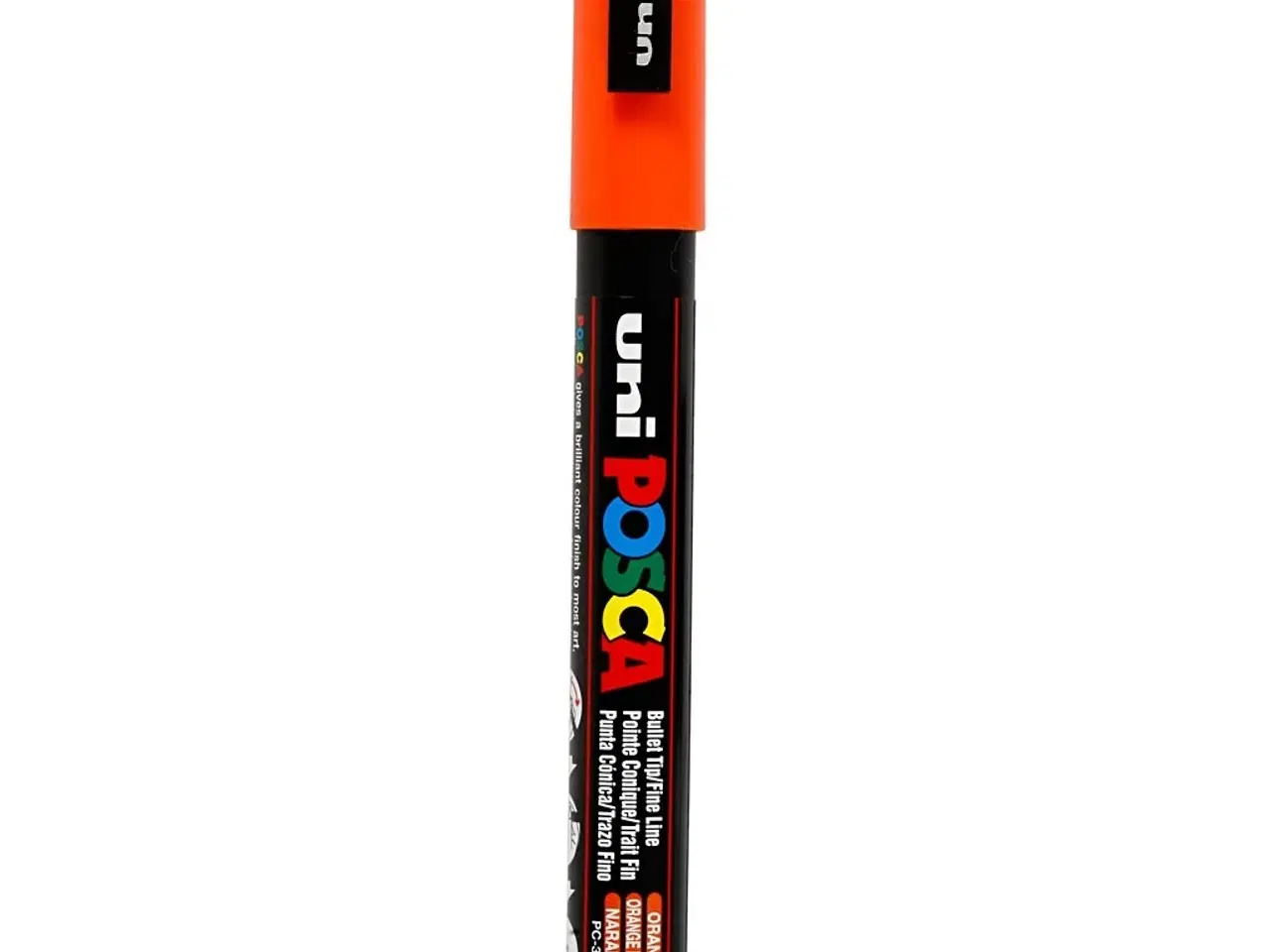 Billede 1 - Posca Tusch PC-3M, Orange, 0,9-1,3 mm, 1 stk.