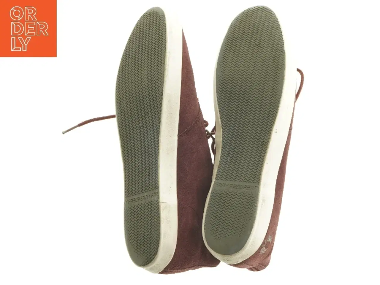 Billede 9 - Brune Fred Perry ruskindssko (str. 46)