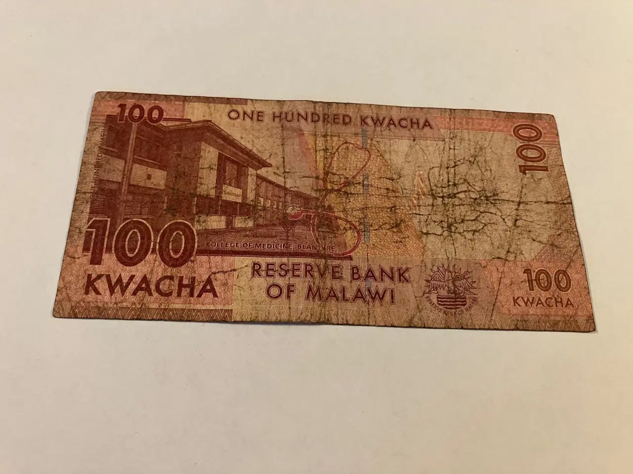 Billede 2 - 100 Kwacha Malawi
